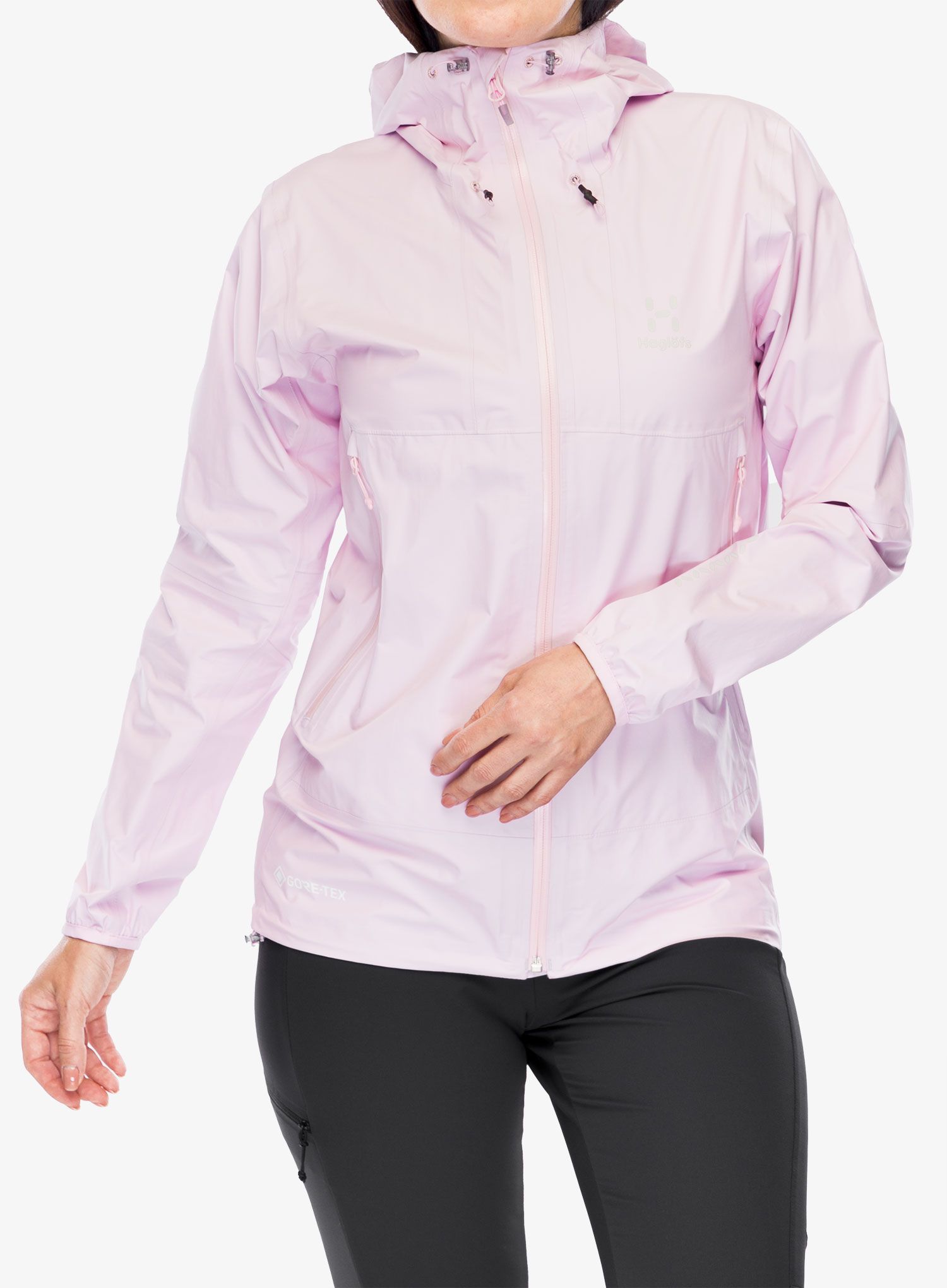 Ženska hardshell jakna Haglofs L.I.M GTX Jacket - fresh pink