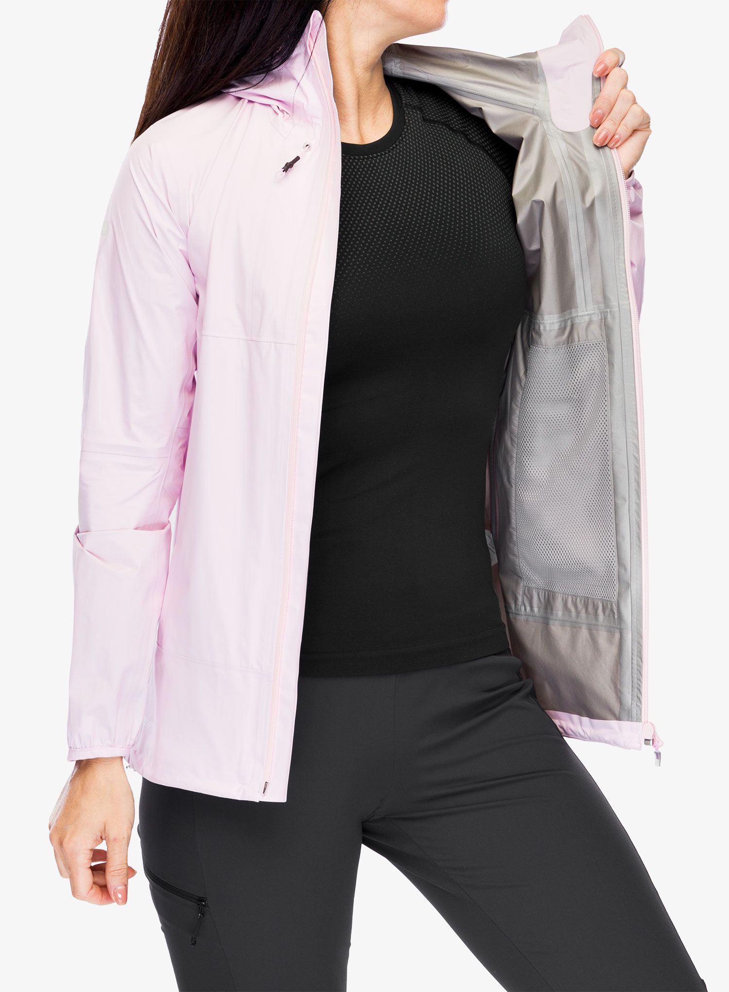 Ženska hardshell jakna Haglofs L.I.M GTX Jacket - fresh pink