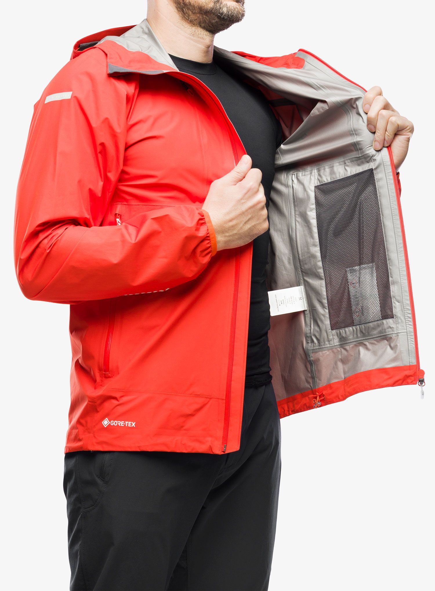 Nepremočljiva jakna Haglofs L.I.M GTX Jacket - habanero