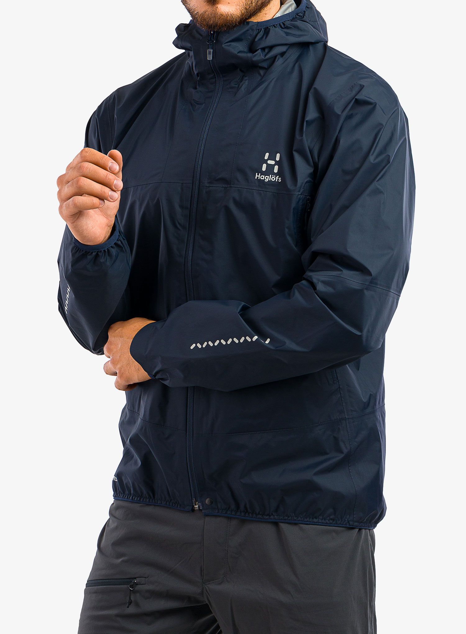 GORE-TEX jakna Haglofs L.I.M. GTX Jacket - tarn blue