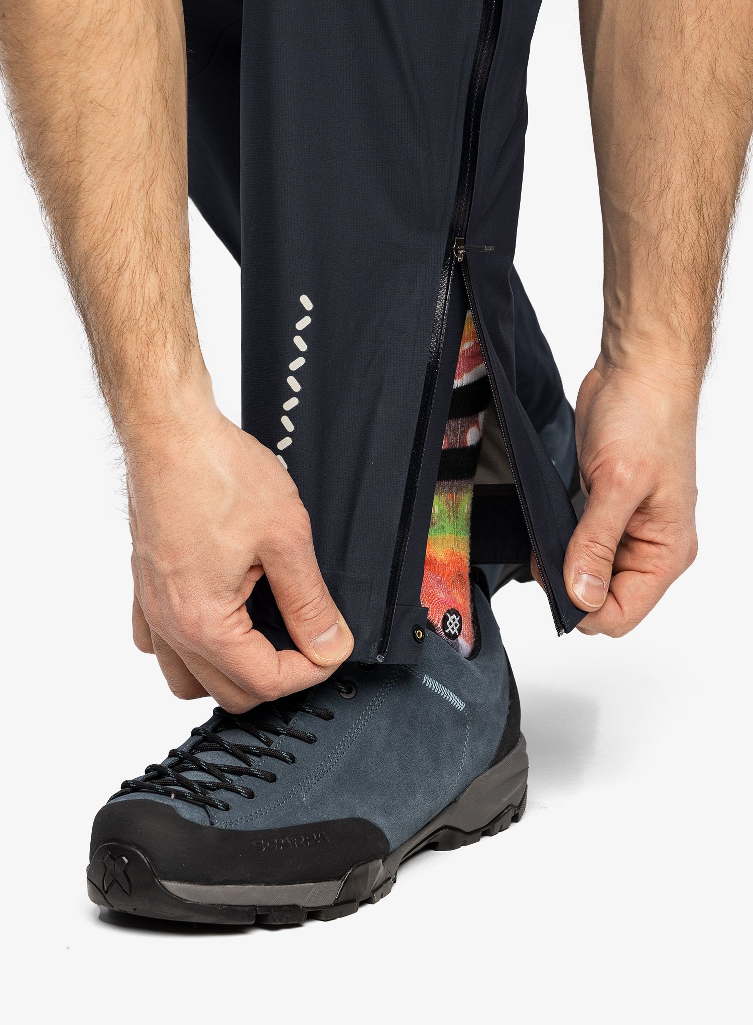 GORE TEX hlače Haglofs L.I.M GTX Pant - tarn blue