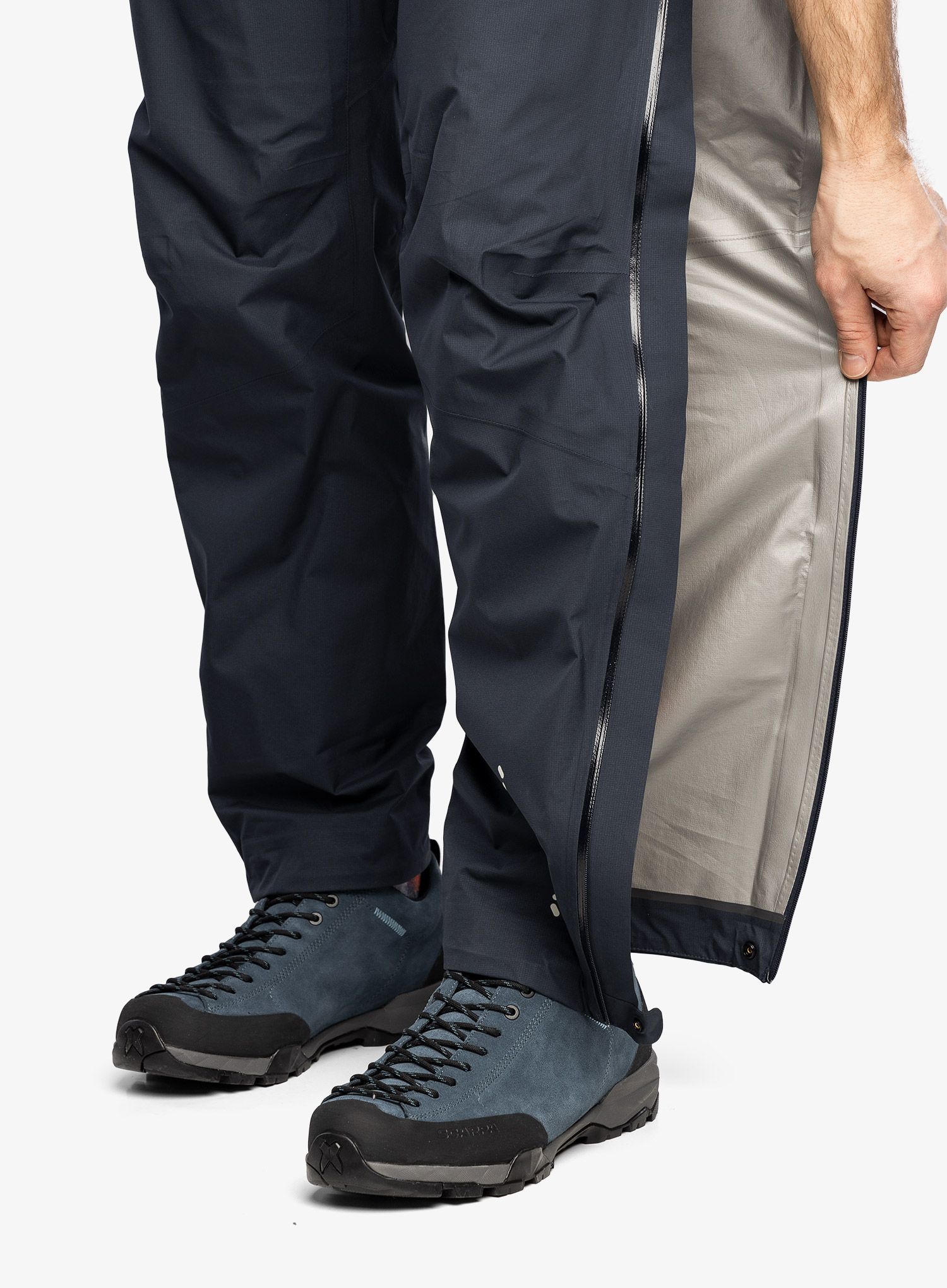 GORE TEX hlače Haglofs L.I.M GTX Pant - tarn blue
