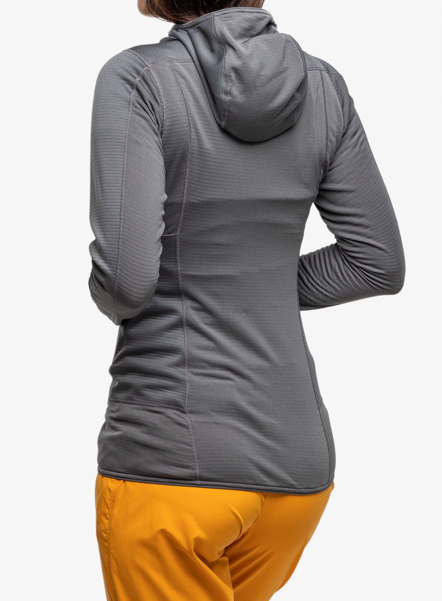 Ženska jopa s kapuco Haglofs L.I.M Mid Fast Hood - magnetite