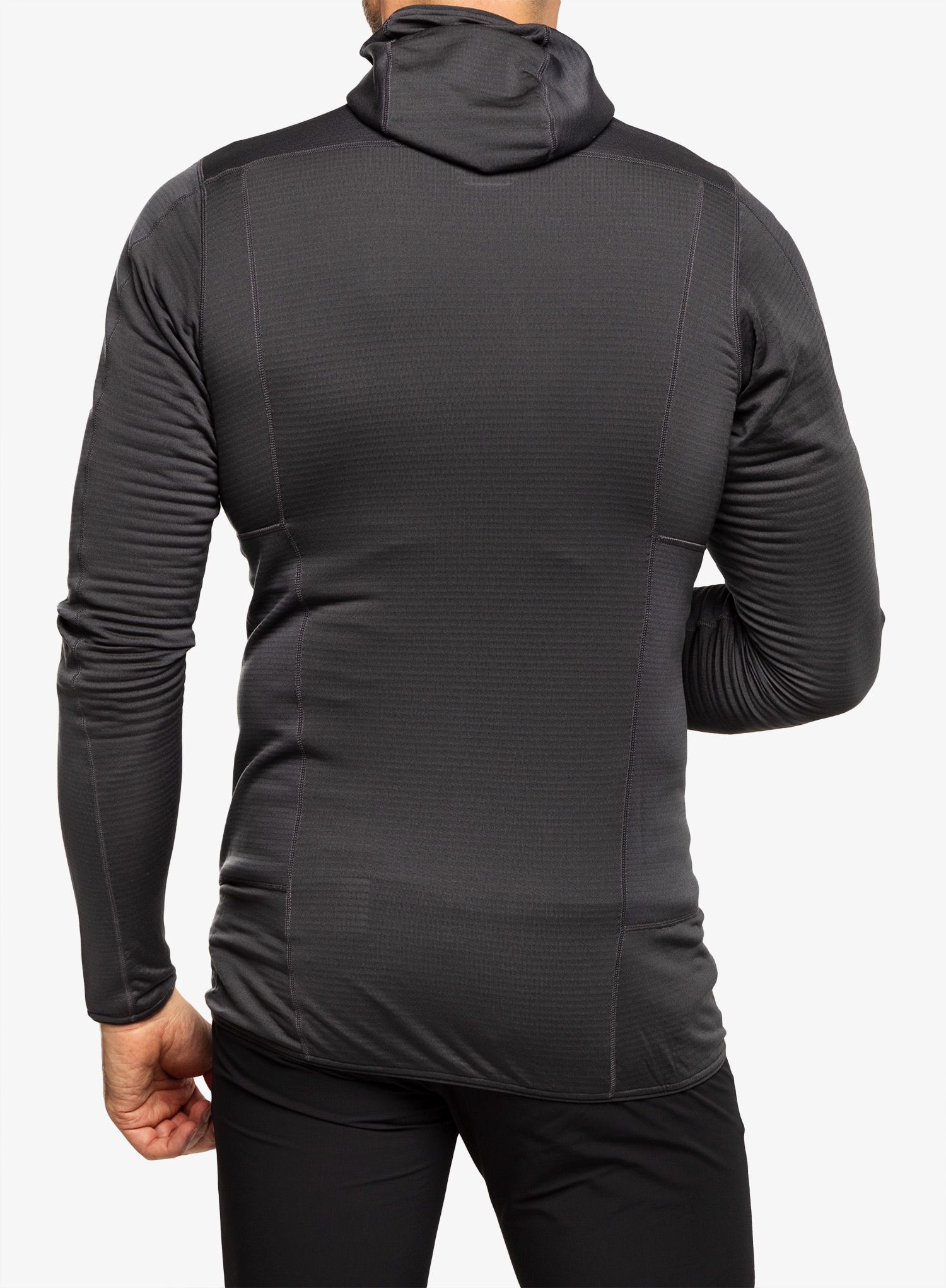 Jopica s kapuco Haglofs L.I.M Mid Fast Hood - magnetite