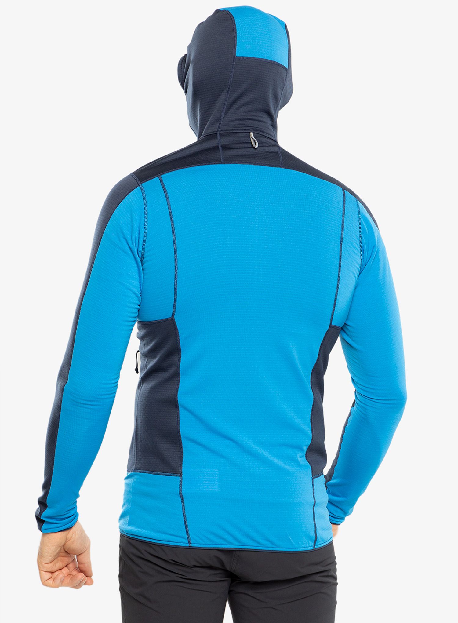 Jopica s kapuco Haglofs L.I.M Mid Fast Hood - tarn blue/nordic blue