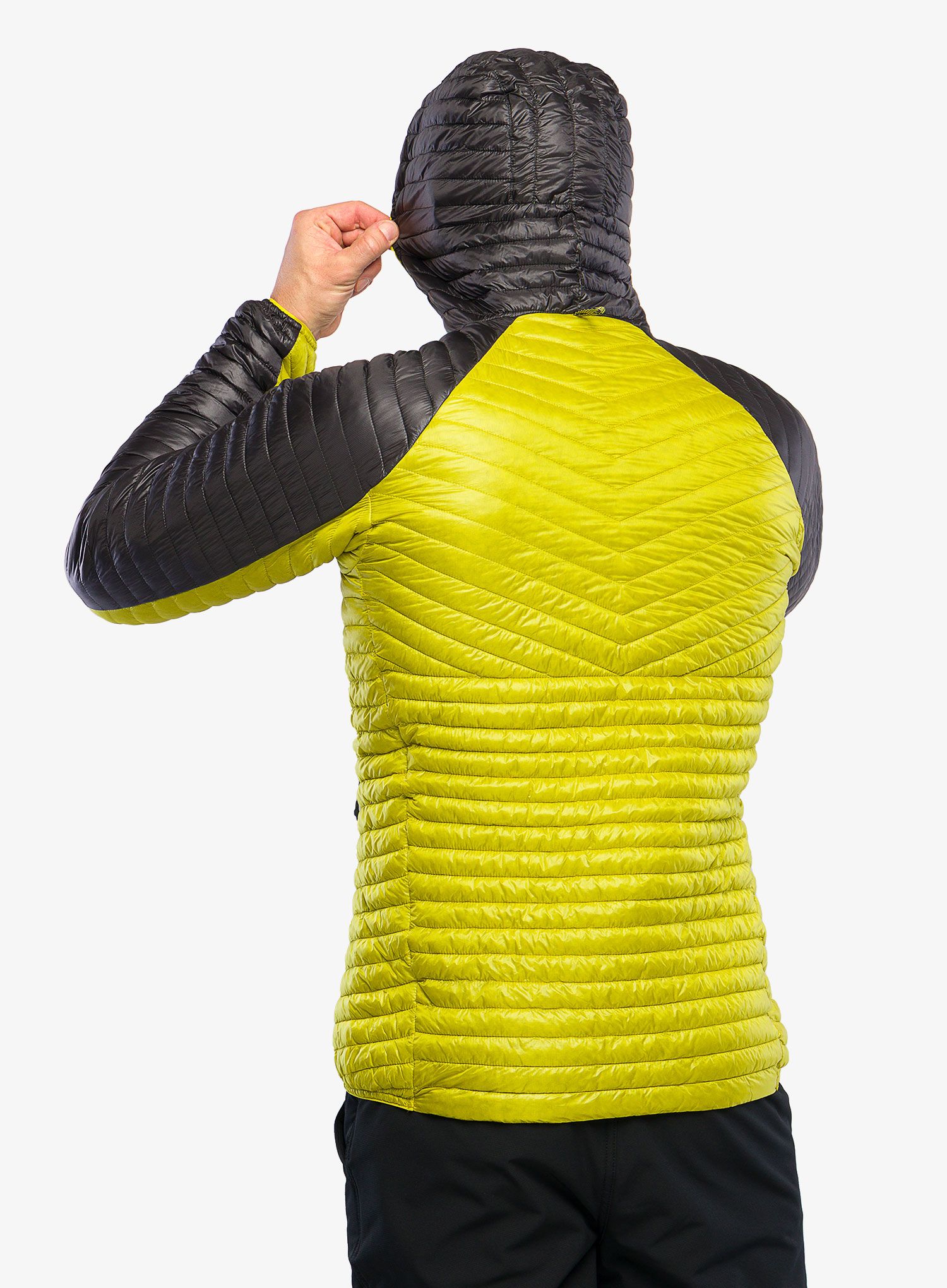 Moška jakna Haglofs L.I.M. Mimic Hood - aurora/olive green