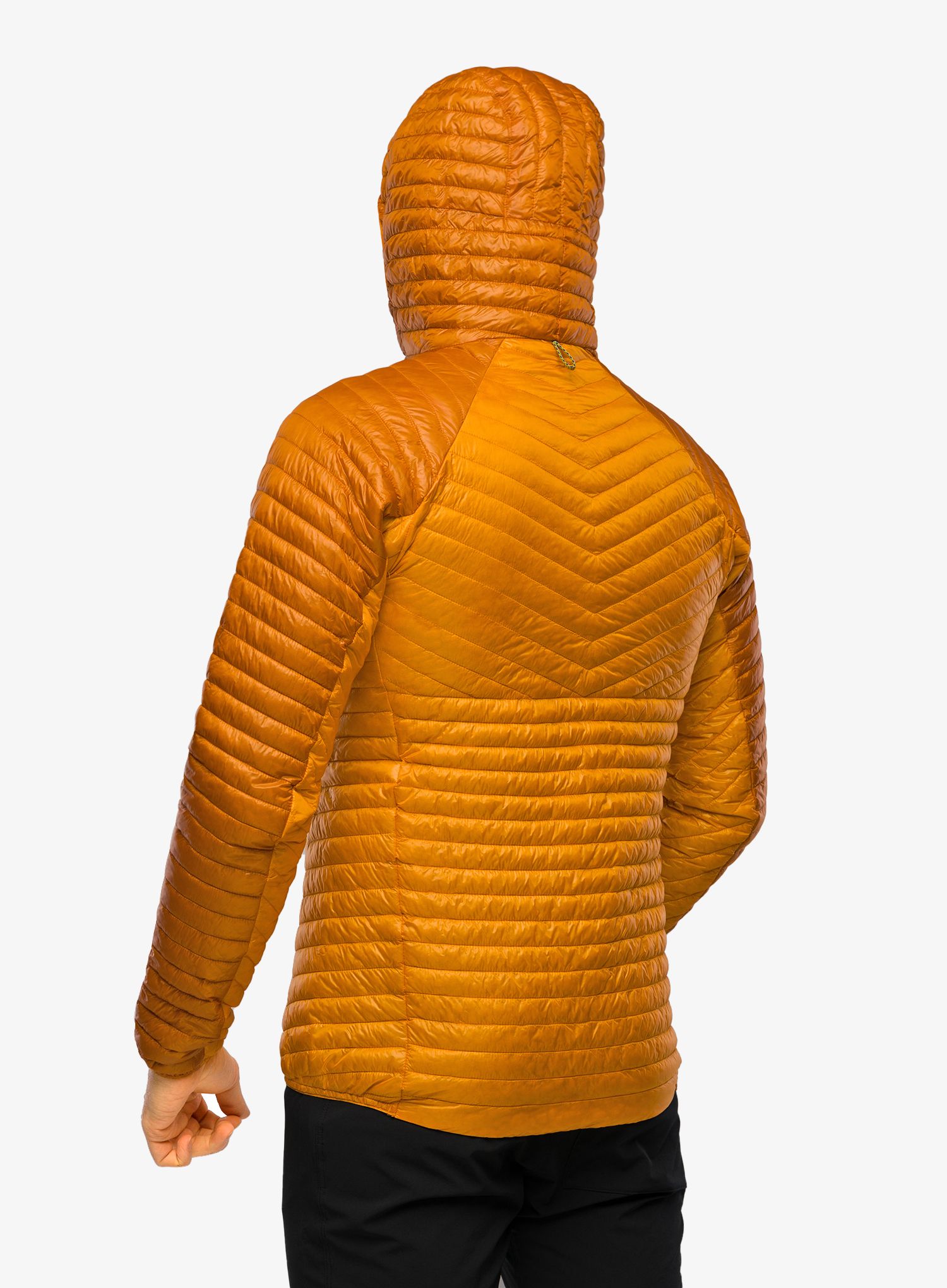 Moška jakna Haglofs L.I.M Mimic Hood - sunny yellow/magnetite