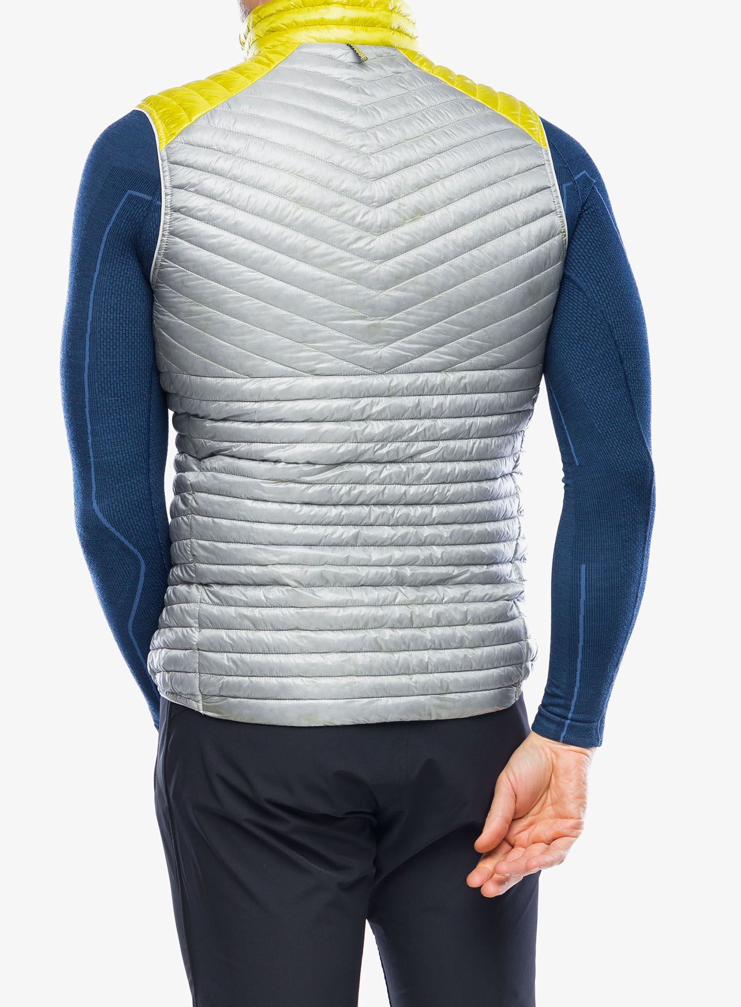 Podložen brezrokavnik Haglofs L.I.M Mimic Vest - stone grey/magnetite