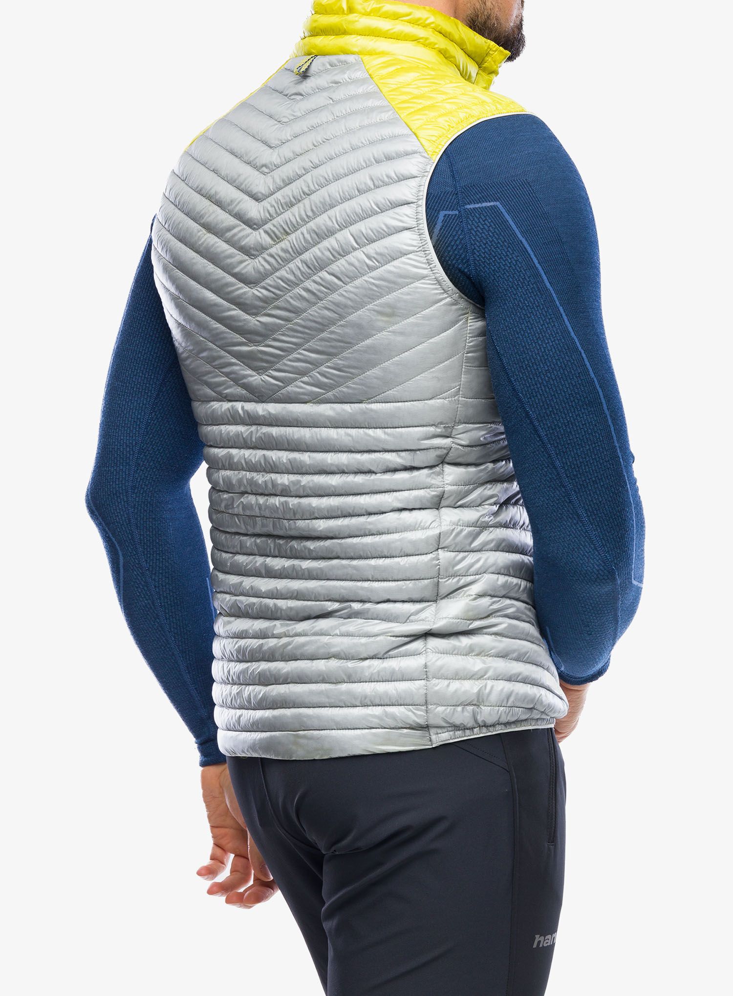 Podložen brezrokavnik Haglofs L.I.M Mimic Vest - stone grey/magnetite