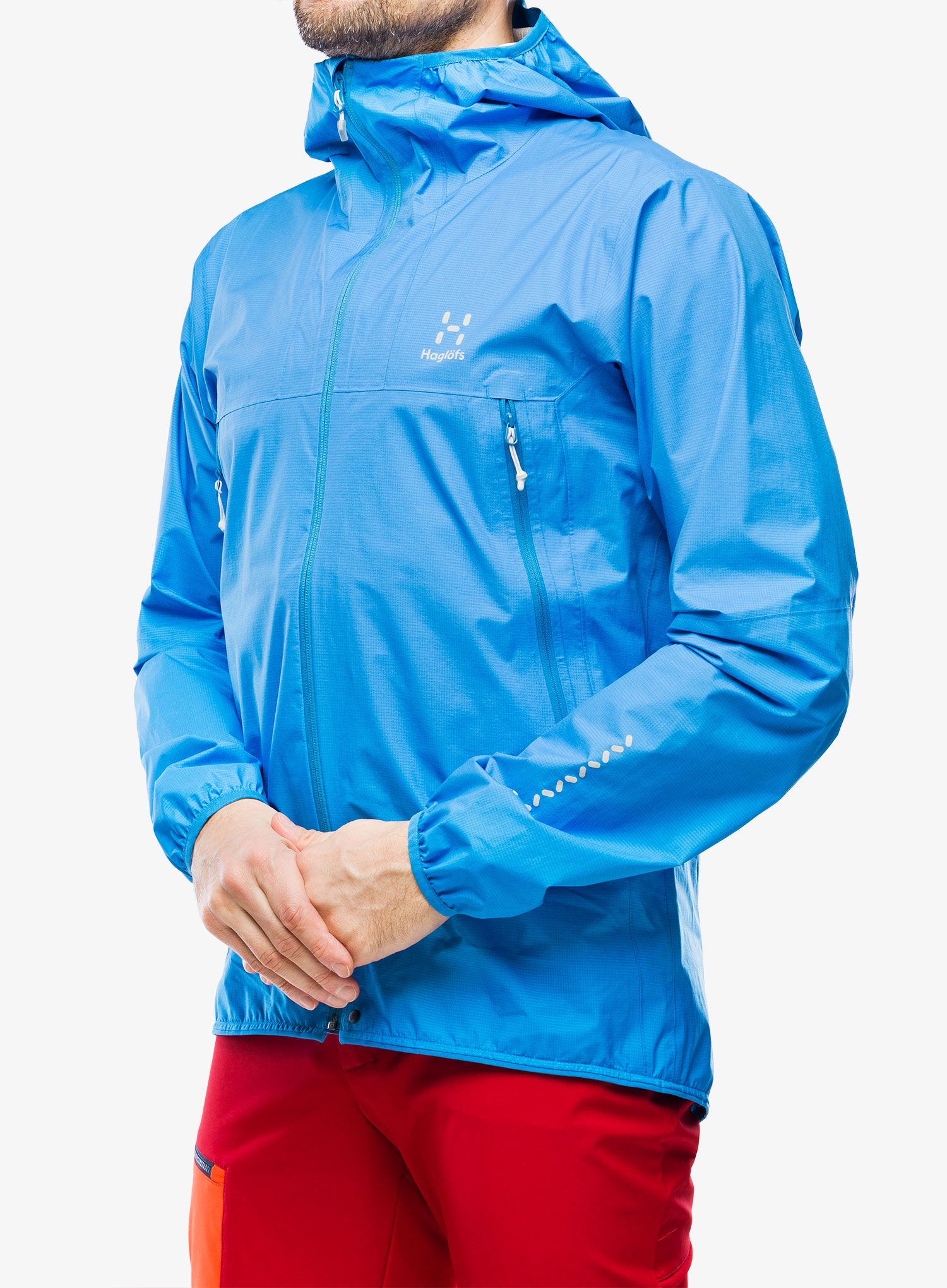 Nepremočljiva jakna Haglofs L.I.M Proof Jacket - nordic blue