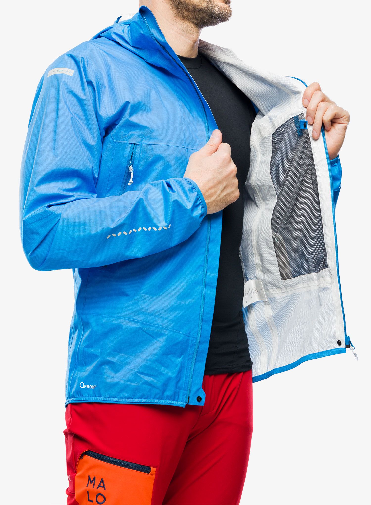 Nepremočljiva jakna Haglofs L.I.M Proof Jacket - nordic blue