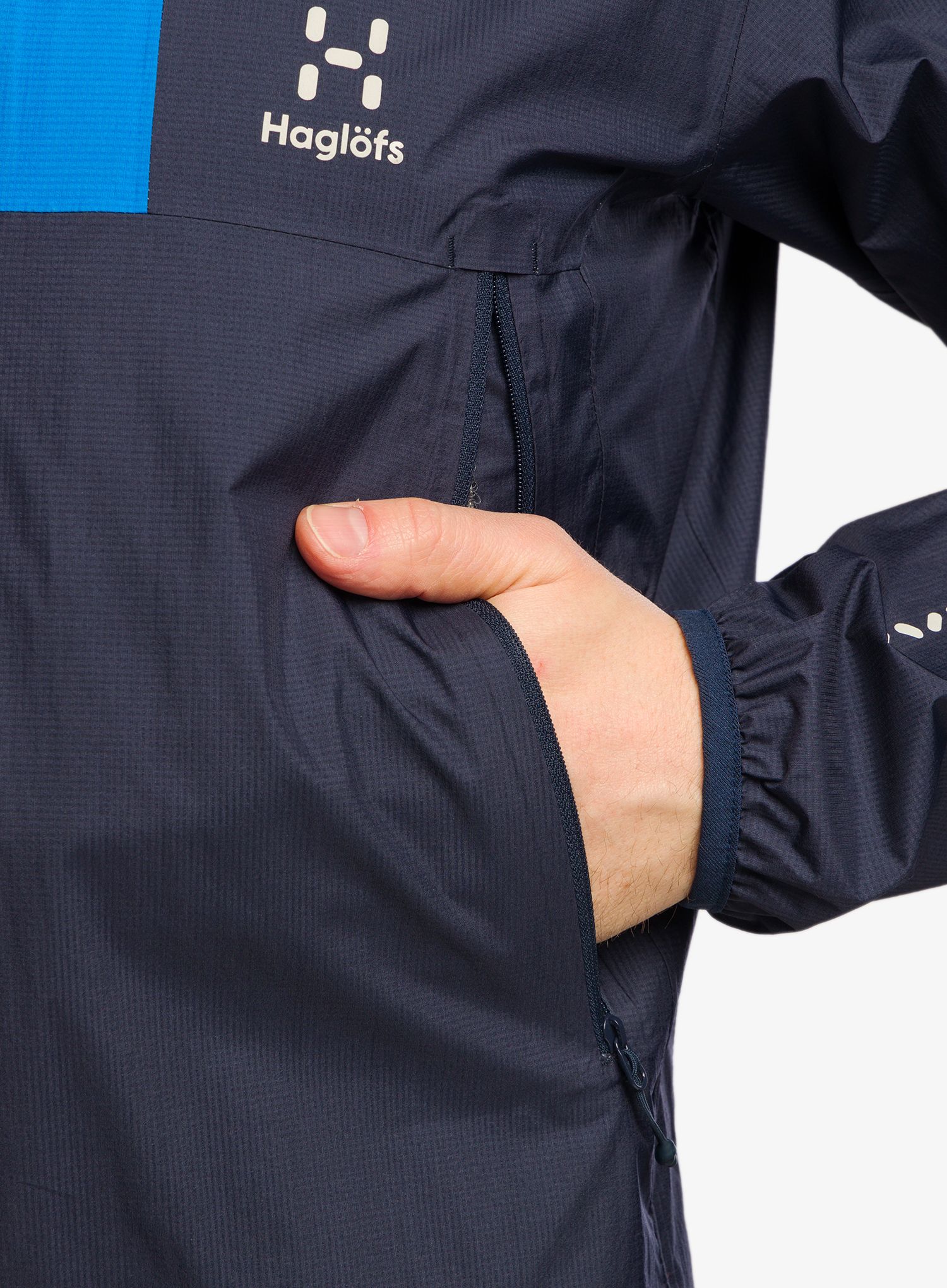 Nepremočljiva jakna Haglofs L.I.M Proof Jacket - tarn blue/nordic blue