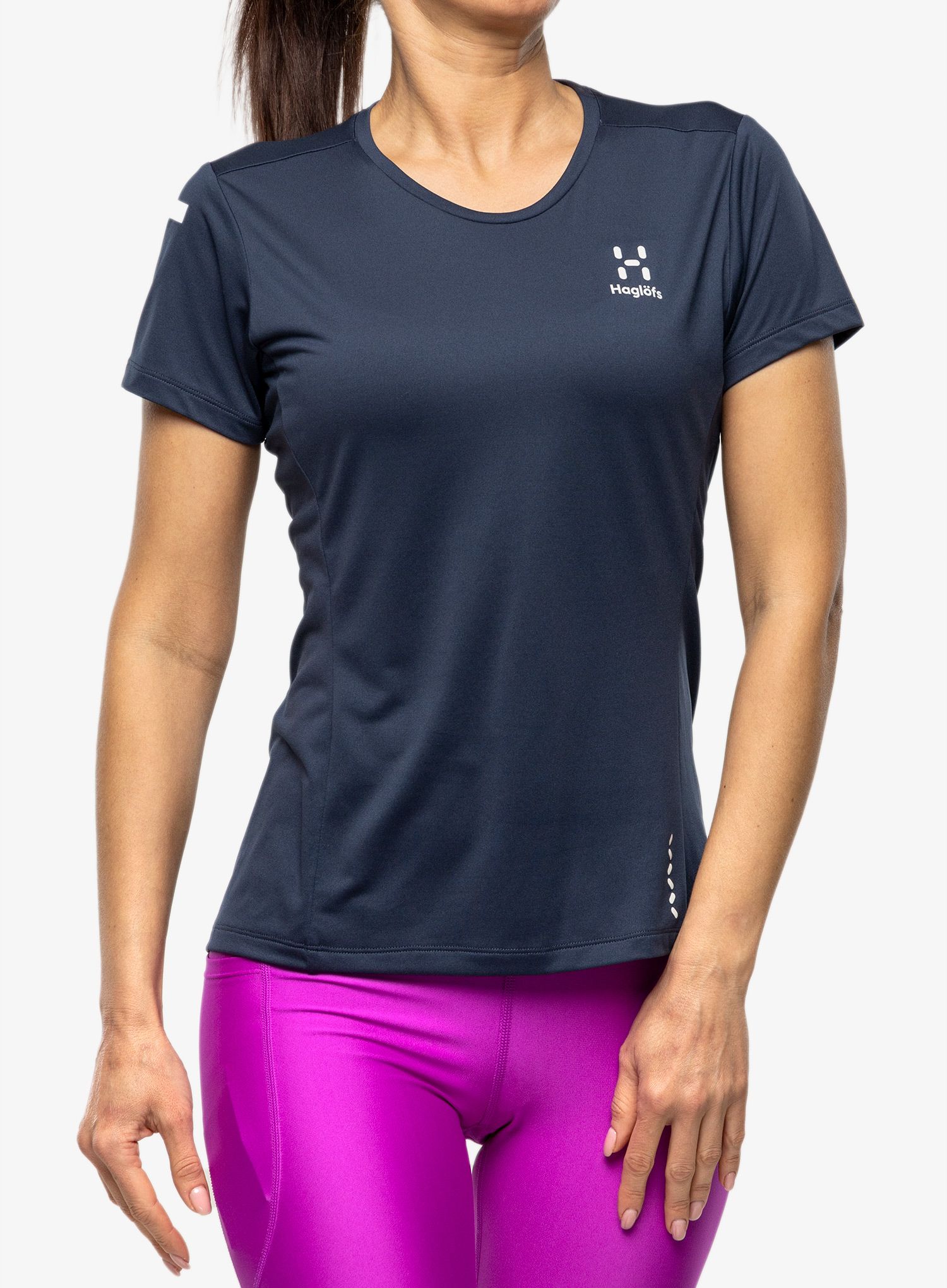 Ženska športna majica Haglofs L.I.M Tech Tee - tarn blue