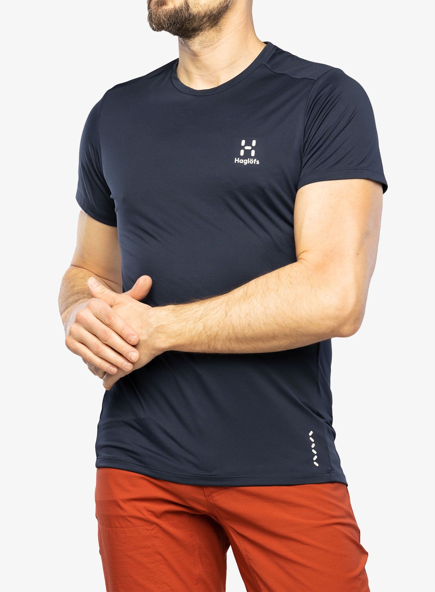 Športna majica Haglofs L.I.M Tech Tee - tarn blue