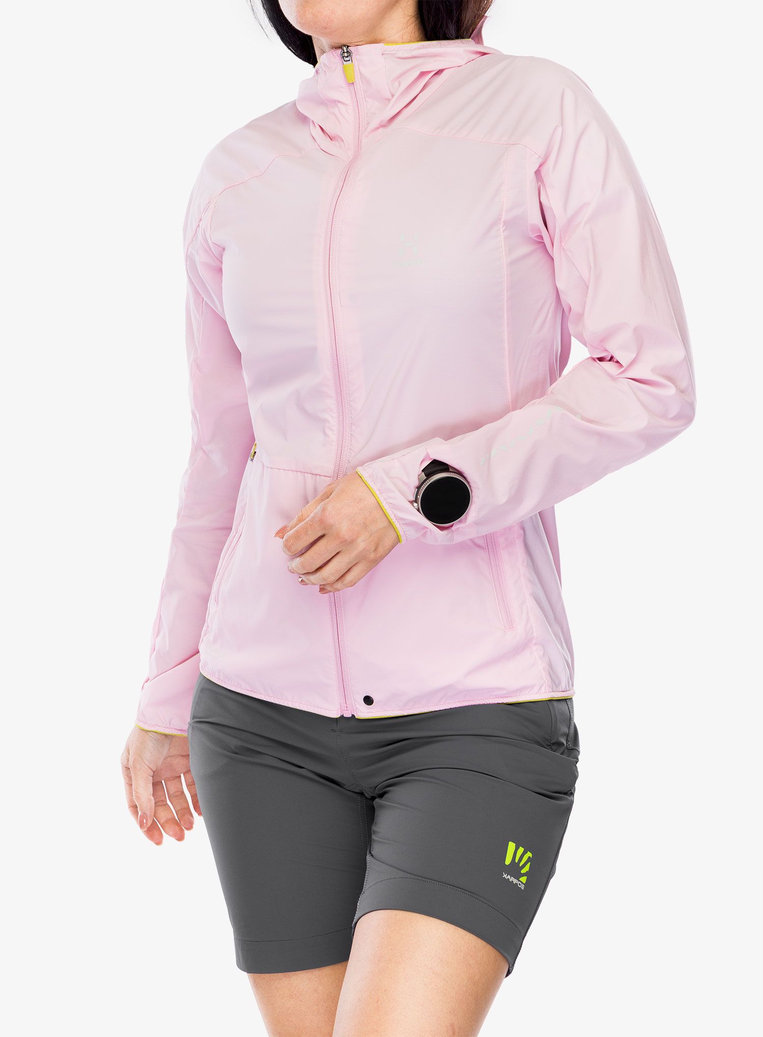 Ženska jakna Haglofs L.I.M Tempo Trail Jacket - fresh pink