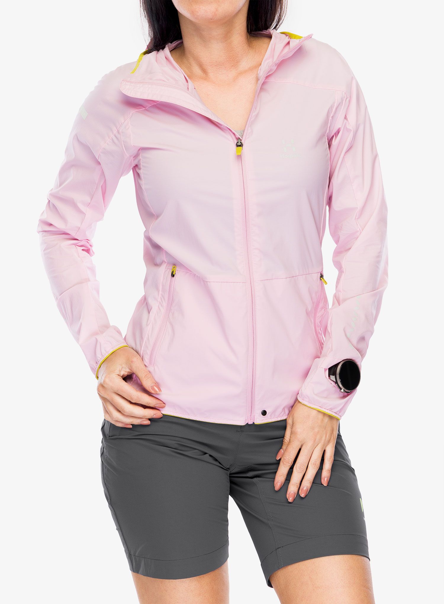 Ženska jakna Haglofs L.I.M Tempo Trail Jacket - fresh pink