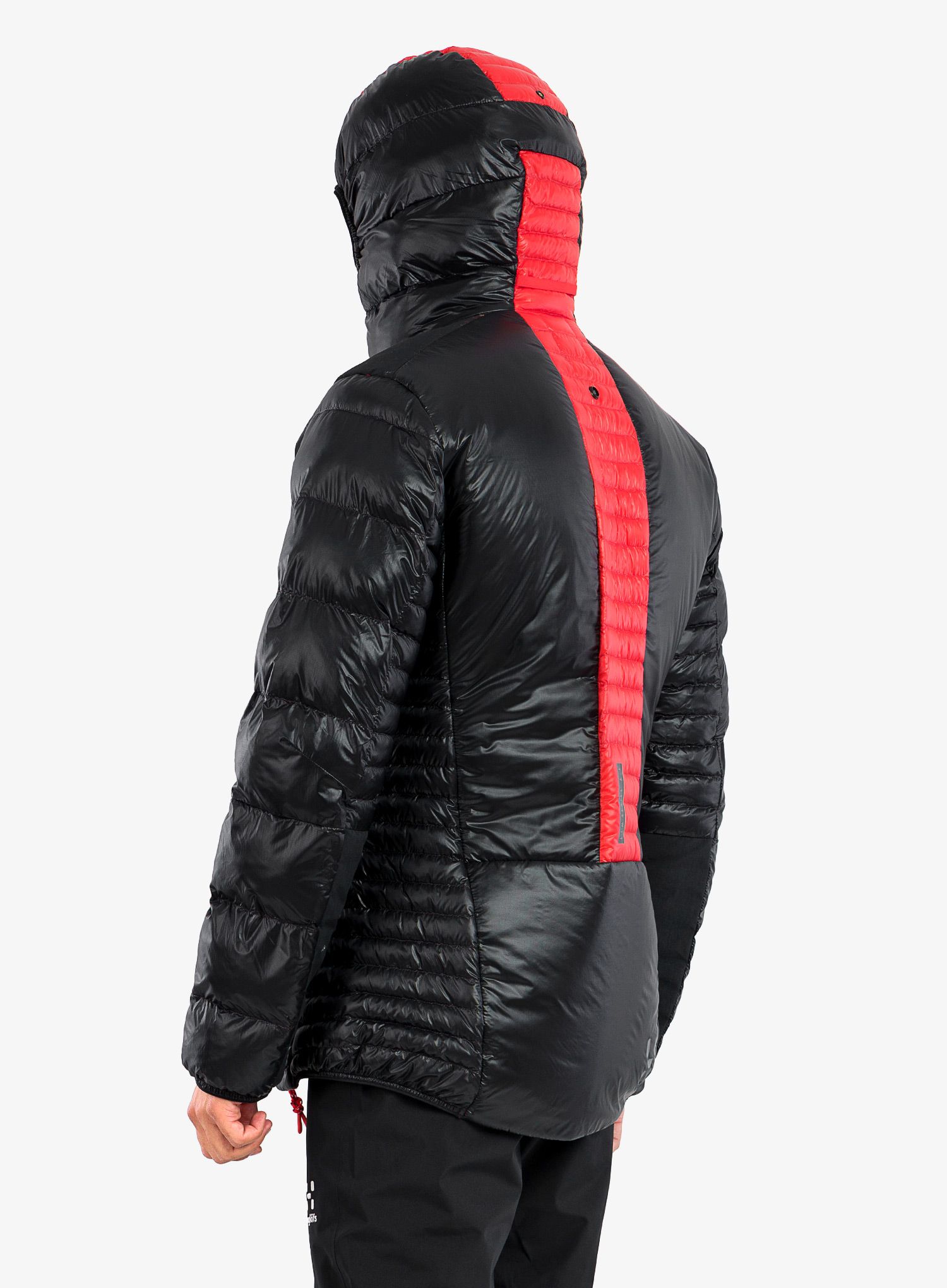 Puhovka Haglofs L.I.M ZT Down Jacket - true black/zenith red
