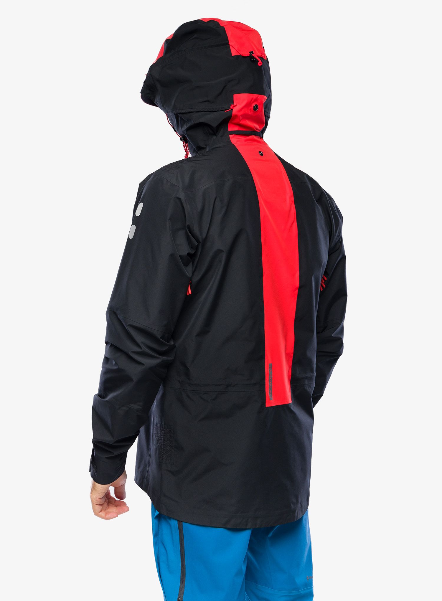 Jakna Haglofs L.I.M ZT Mountain GTX PRO Jacket - true black/zenith red