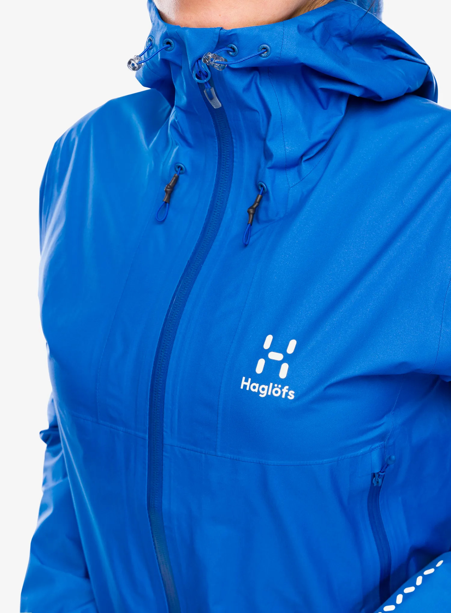 Ženska hardshell jakna Haglofs L.I.M GTX Jacket - electric blue