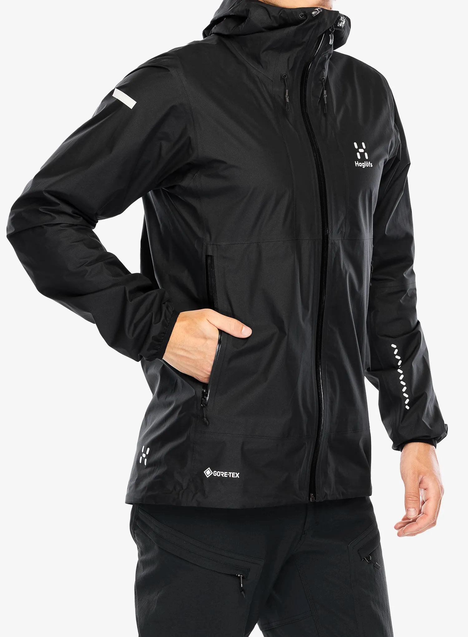 Nepremočljiva jakna Haglofs L.I.M GTX Jacket - true black