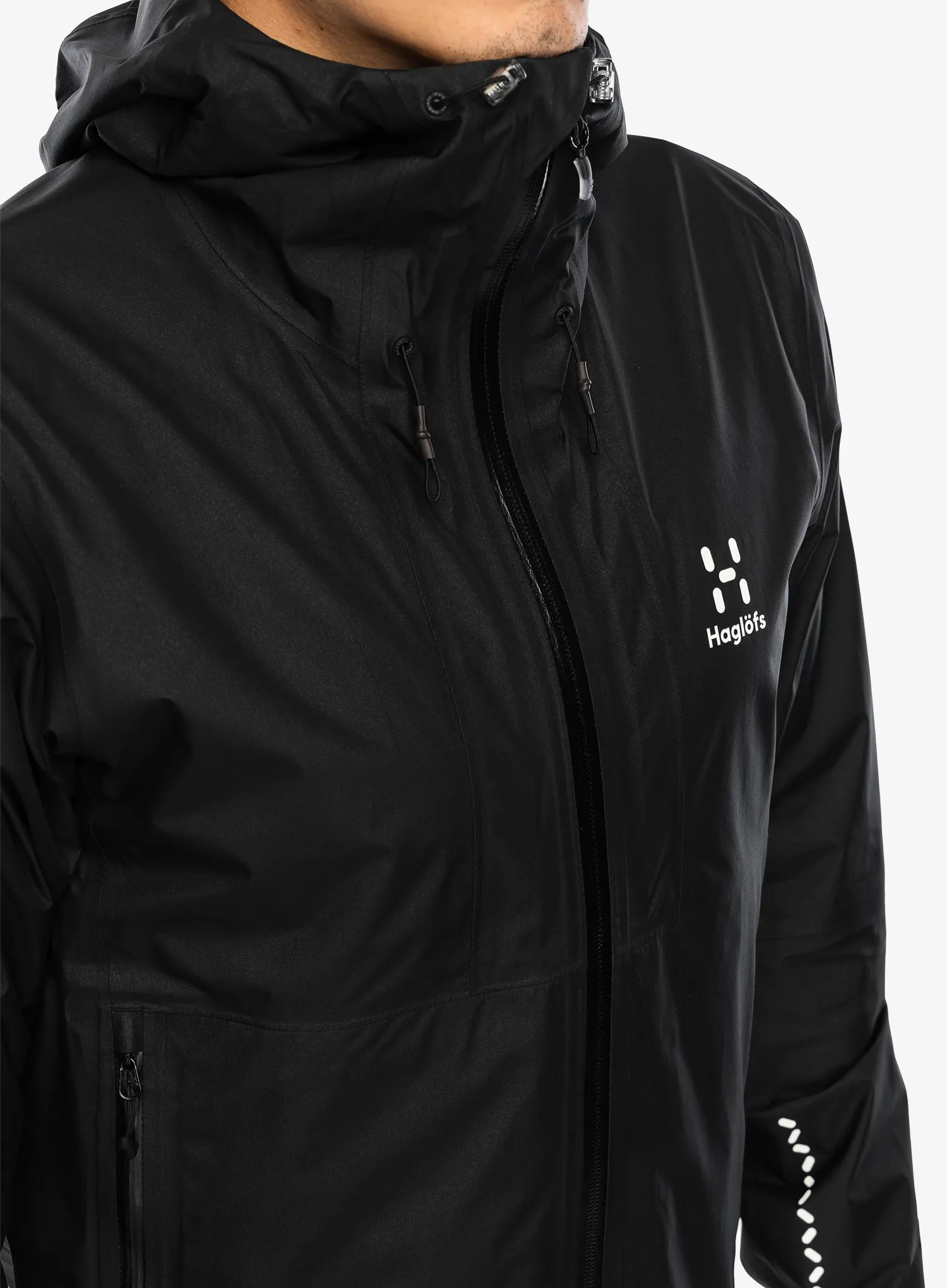 Nepremočljiva jakna Haglofs L.I.M GTX Jacket - true black
