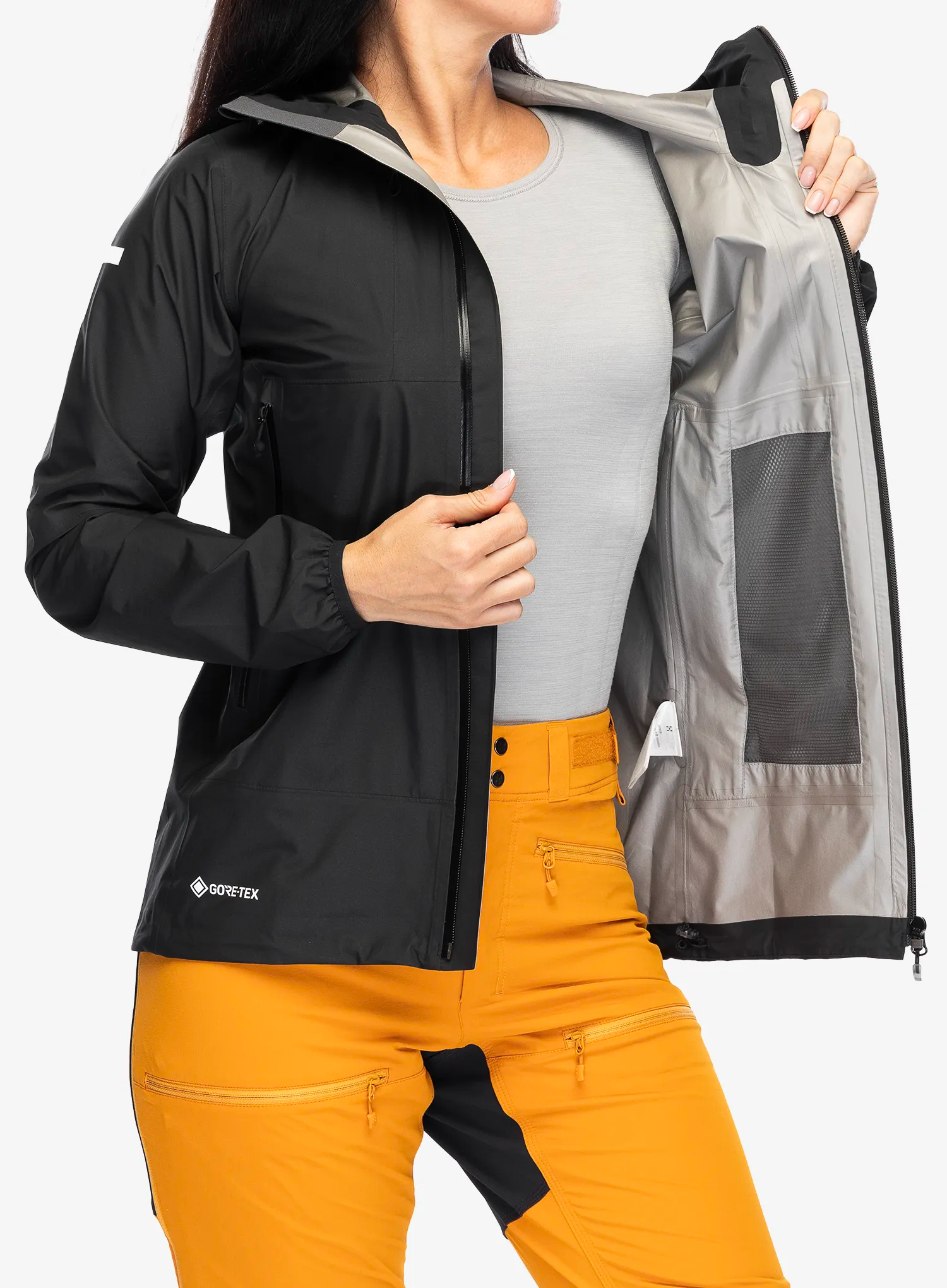 Ženska hardshell jakna Haglofs L.I.M GTX Jacket - true black