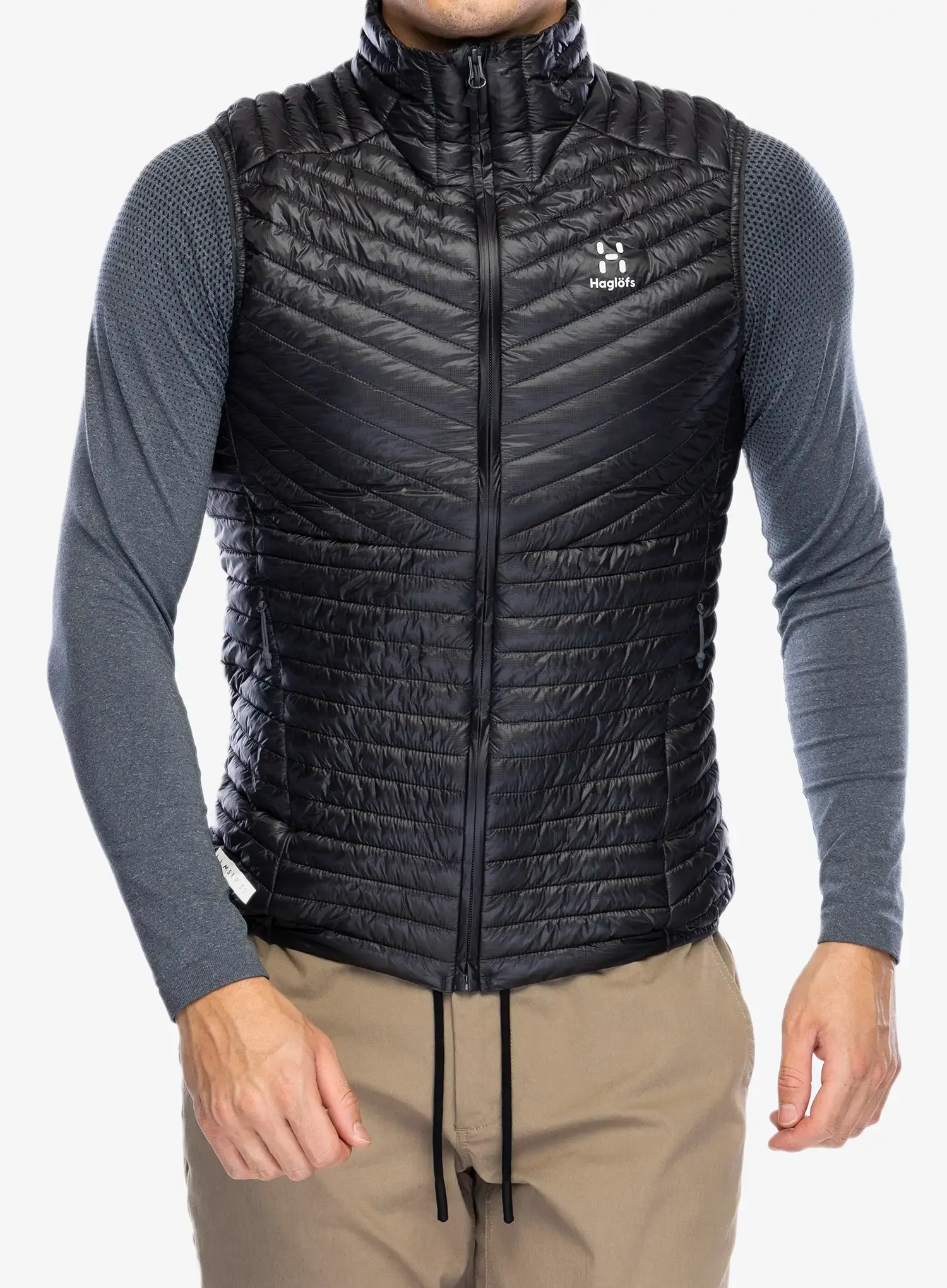 Podložen brezrokavnik Haglofs L.I.M Mimic Vest - magnetite