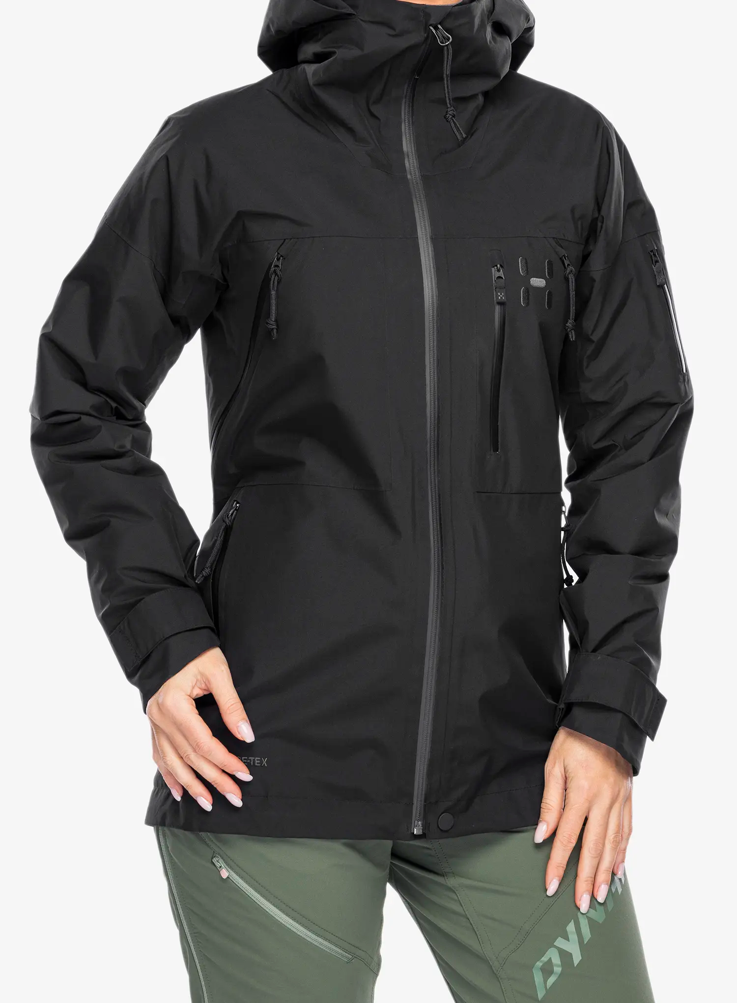 Ženska smučarska jakna Haglofs Latnja GTX Insulated Jacket - true black