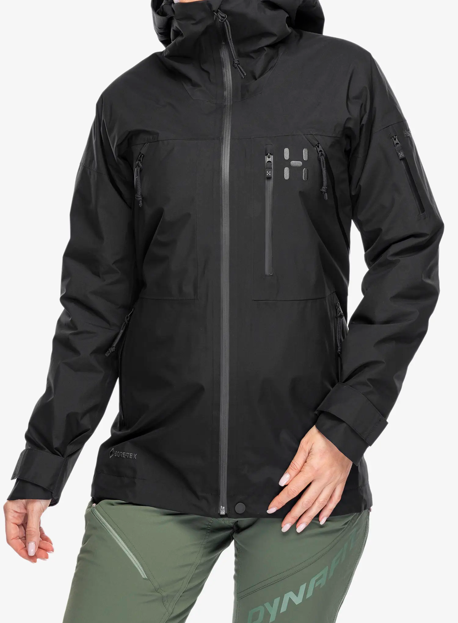 Ženska smučarska jakna Haglofs Latnja GTX Insulated Jacket - true black
