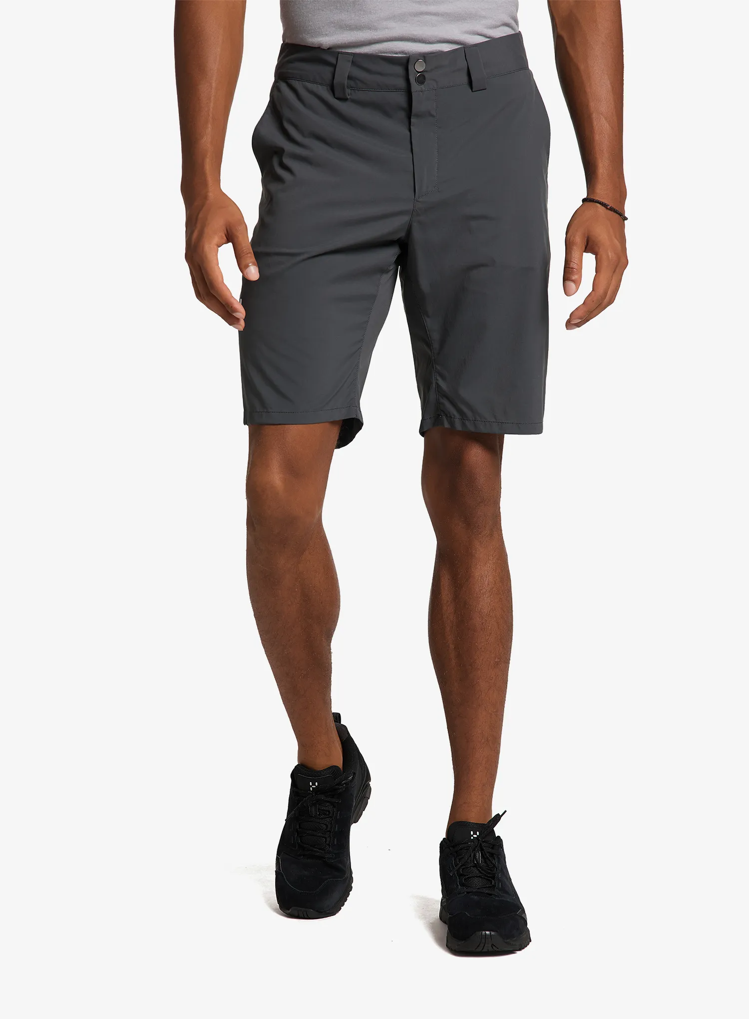 Pohodniške kratke hlače Haglofs Lite Standard Shorts - magnetite