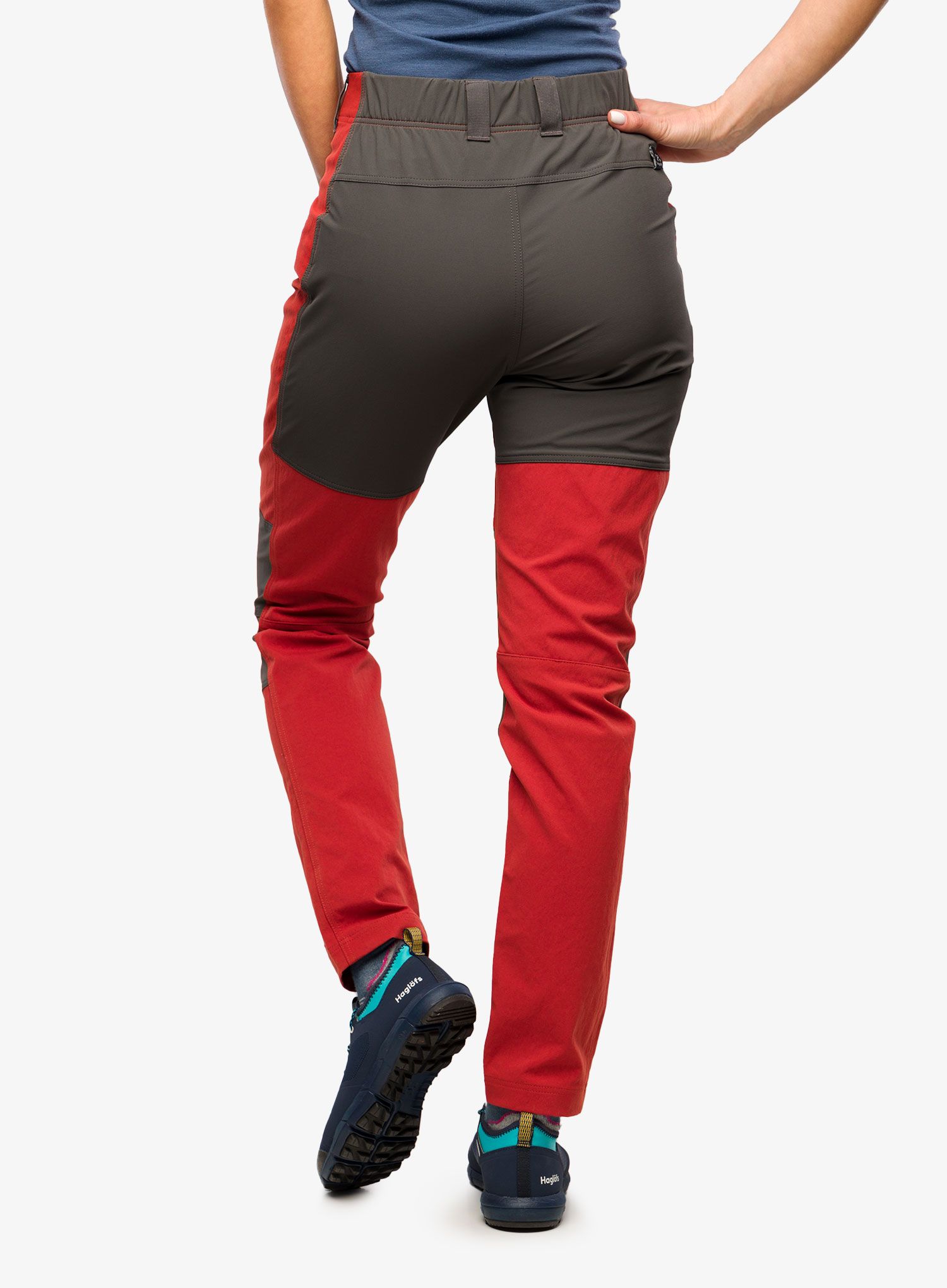 Ženske treking hlače Haglofs Mid Slim Pant - corrosion/magnetite