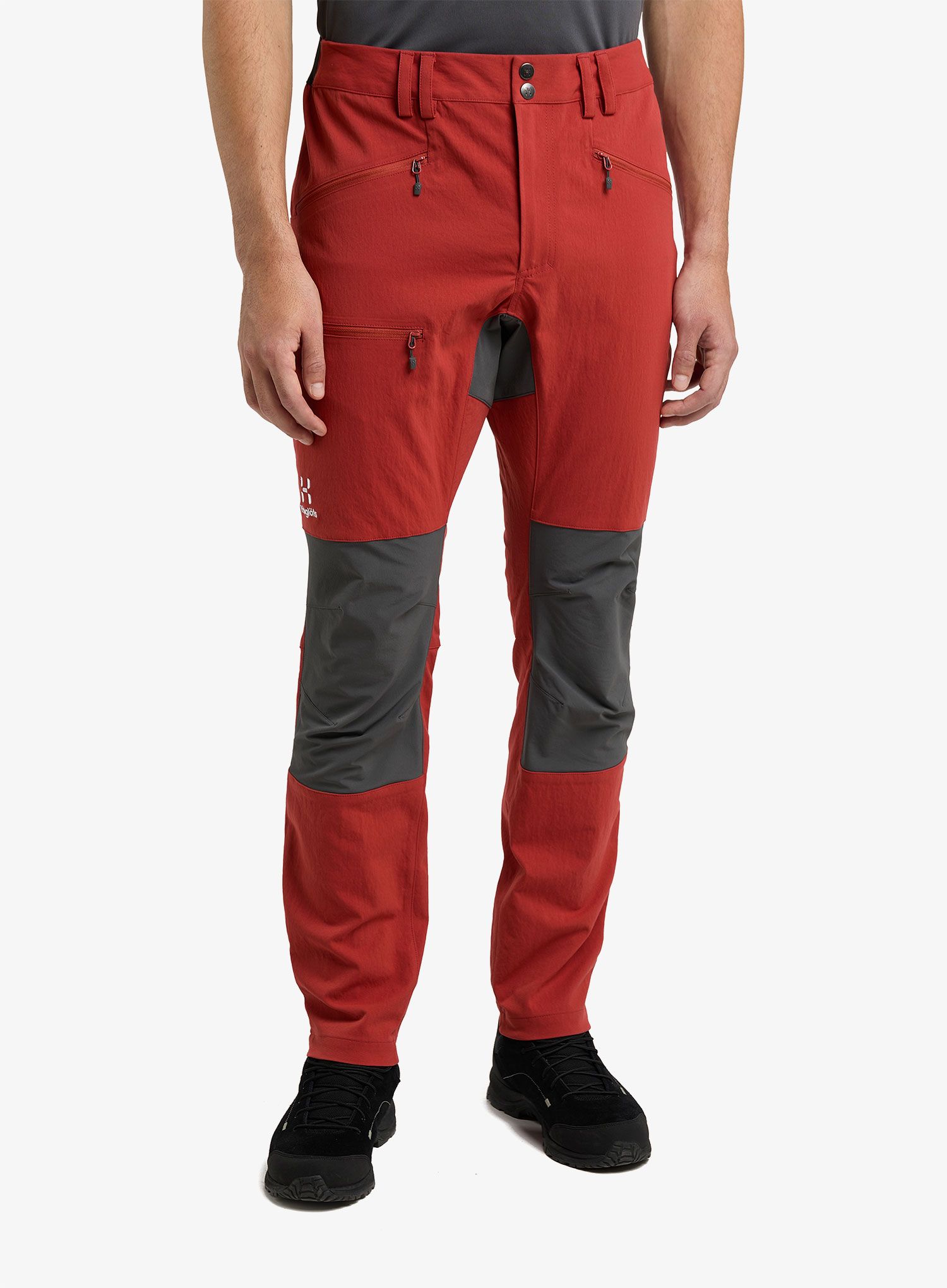 Pohodne hlače Haglofs Mid Slim Pant - corrosion/magnetite