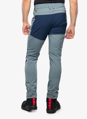 Moške pohodne hlače Haglofs Mid Slim Pant - steel blue/tarn blue