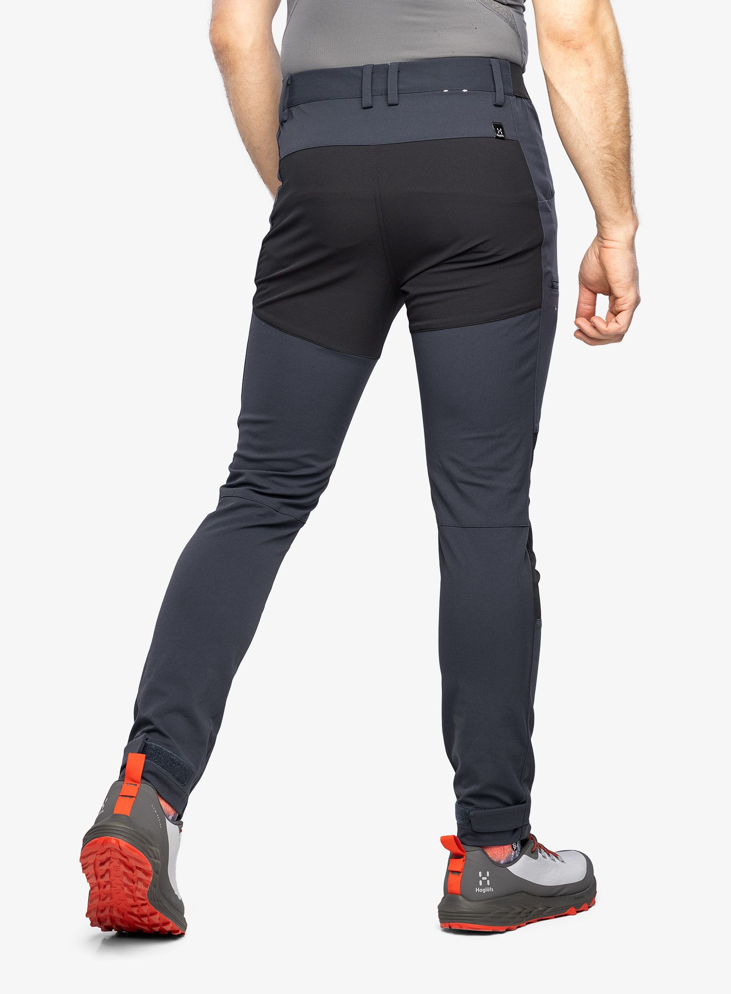Pohodniške hlače Haglofs Mid Slim Pant - tarn blue/true black