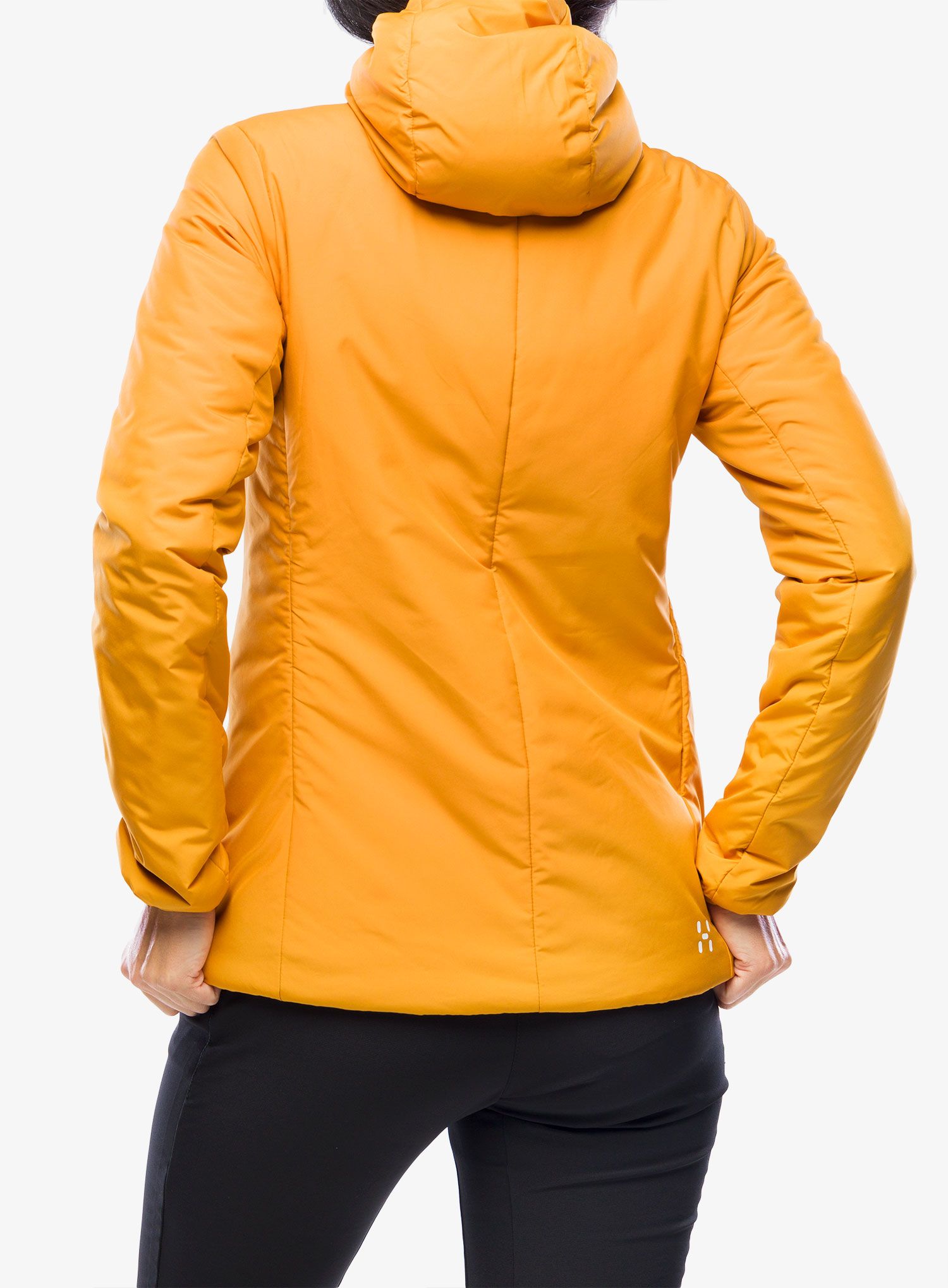 Ženska sintetična jakna Haglofs Mimic Silver Hood - desert yellow