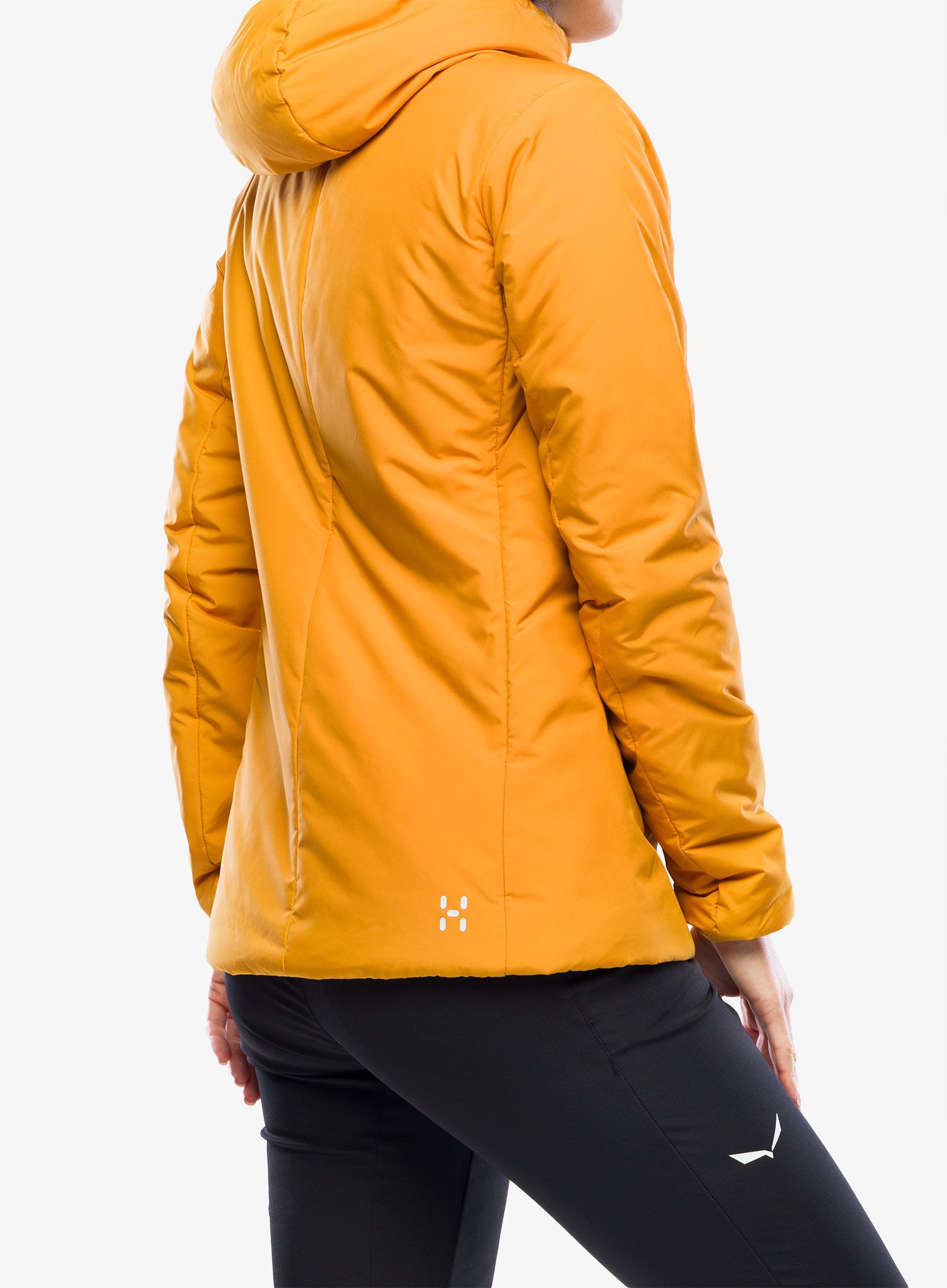 Ženska sintetična jakna Haglofs Mimic Silver Hood - desert yellow