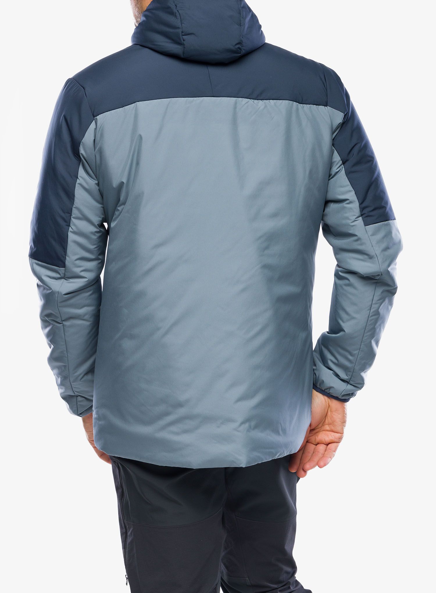 Sintetična jakna Haglofs Mimic Silver Hood - steel blue/tarn blue