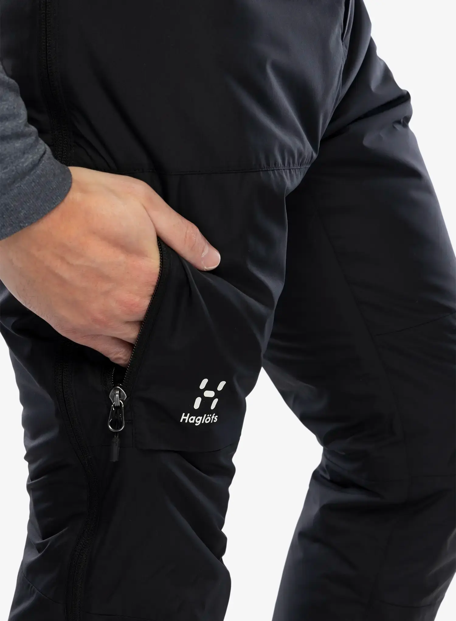 Hlače Haglofs Mimic Silver Pant - true black