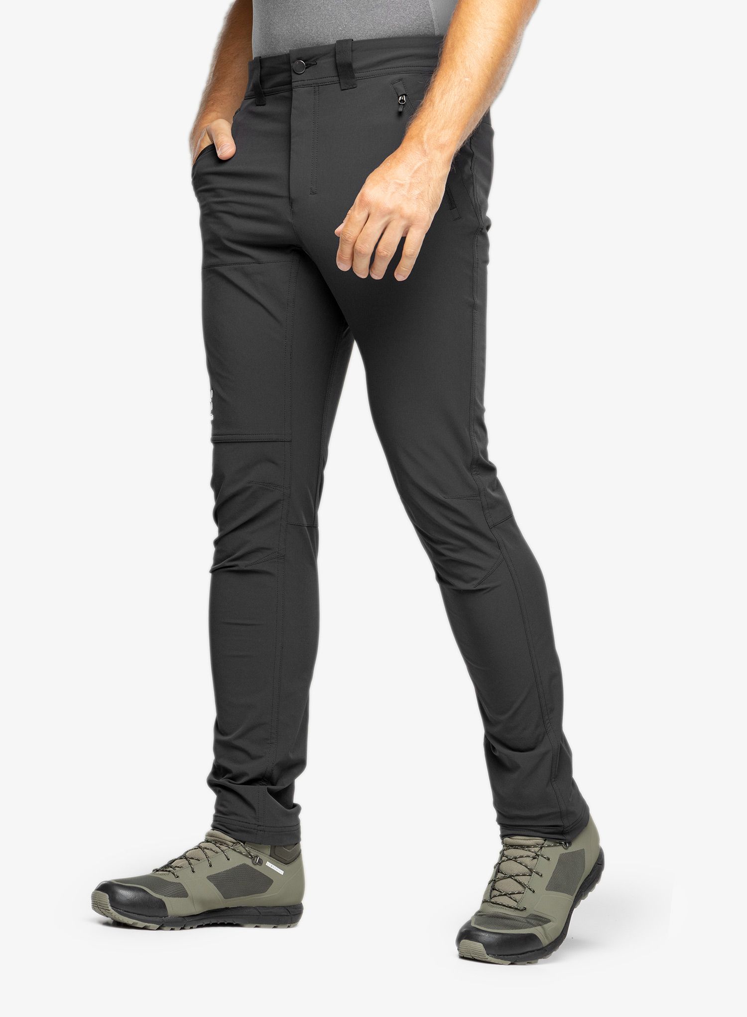 Moške softshell hlače Haglofs Moran Softshell Slim Pant - true black