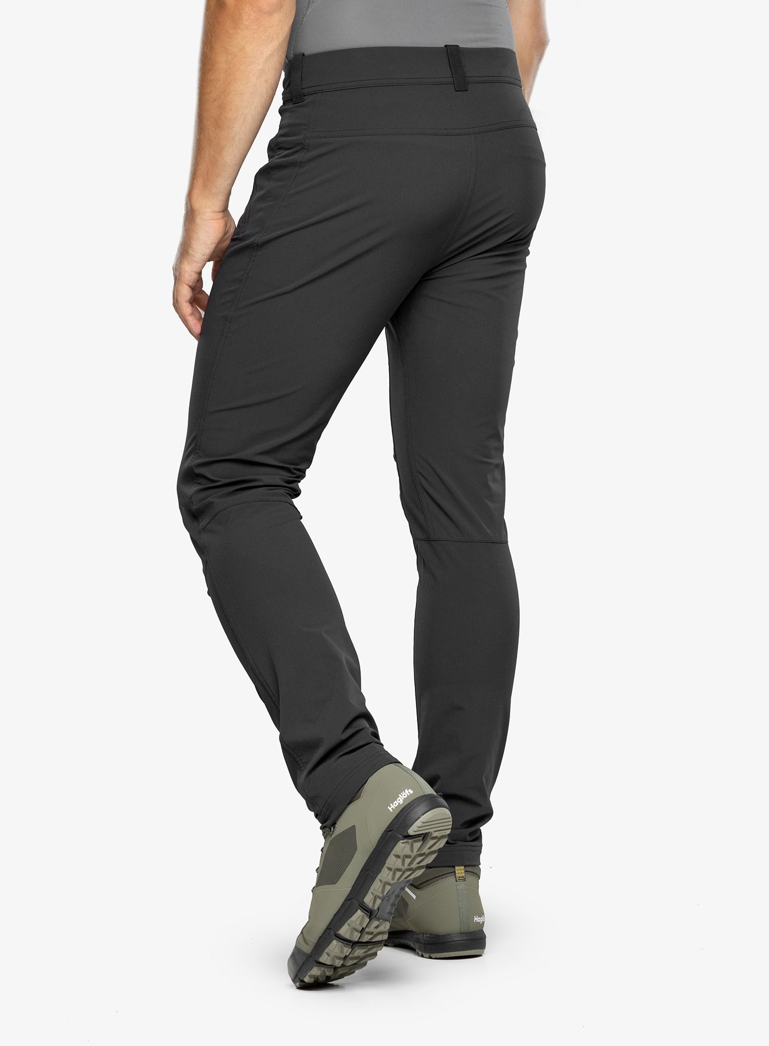 Moške softshell hlače Haglofs Moran Softshell Slim Pant - true black