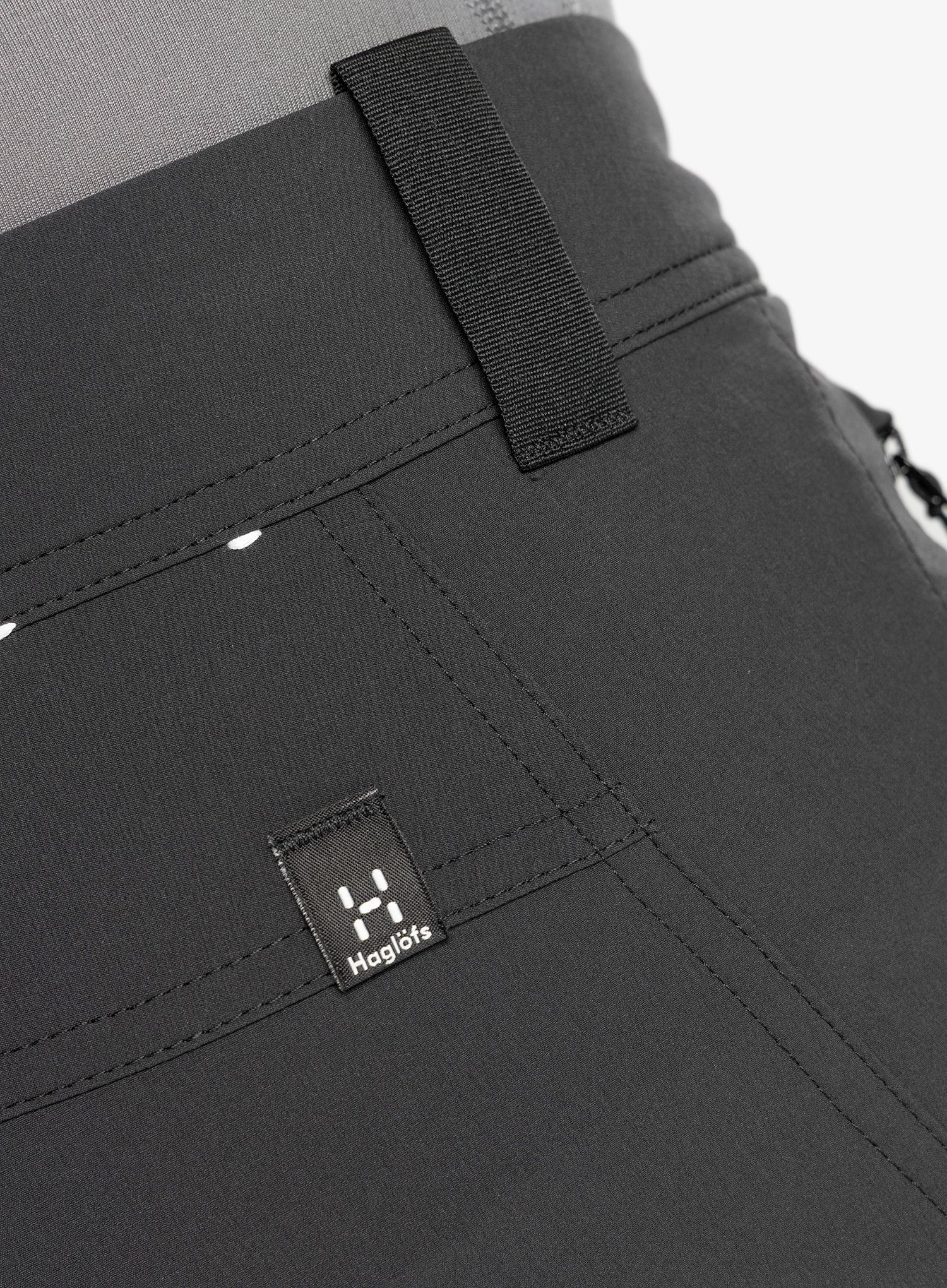Moške softshell hlače Haglofs Moran Softshell Slim Pant - true black