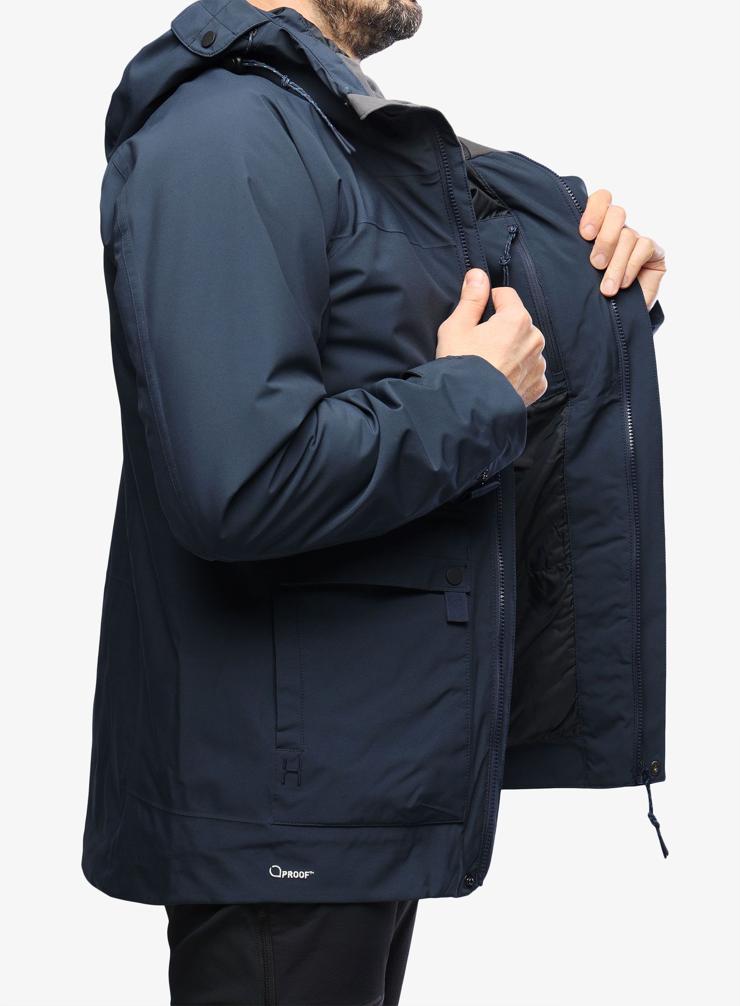 Sintetična jakna Haglofs Orsa Jacket - tarn blue