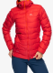 Ženska puhovka Haglofs ROC Flash Down Hood - bright red