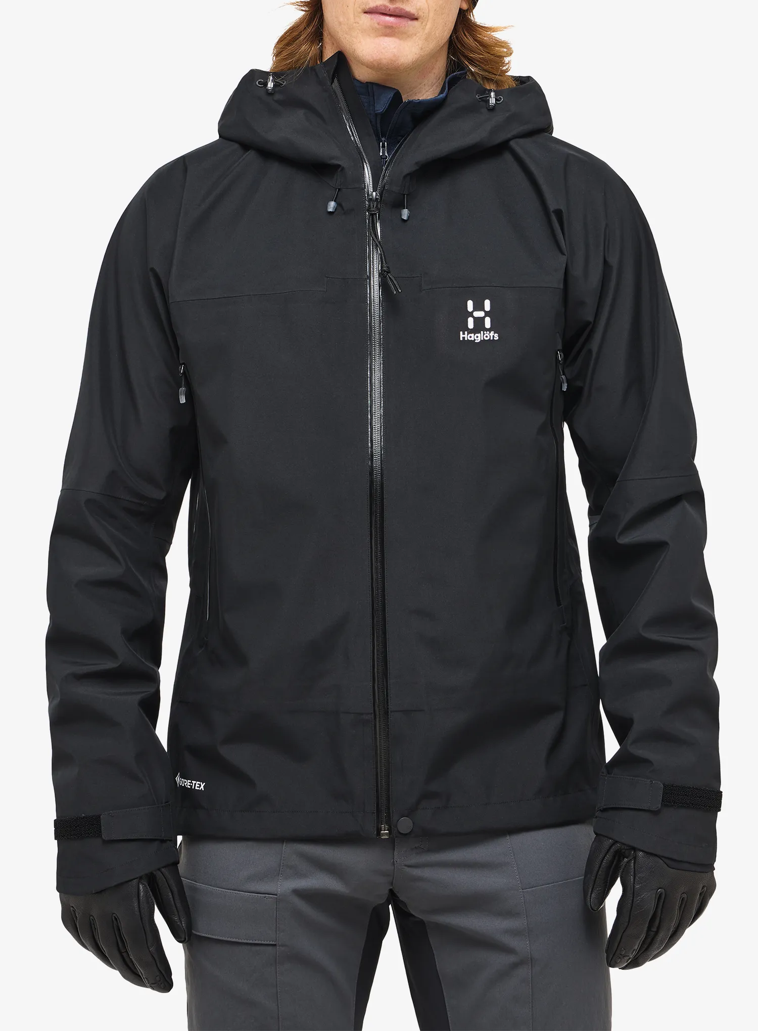 GORE-TEX jakna Haglofs ROC Flash GTX Jacket - true black