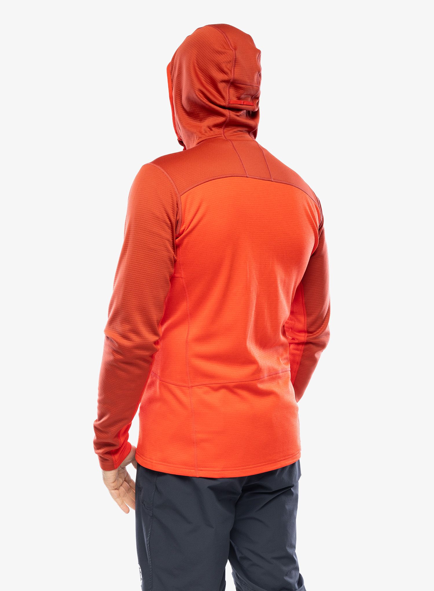 Flis Haglofs ROC Flash Mid Hood - corrosion/zenith red