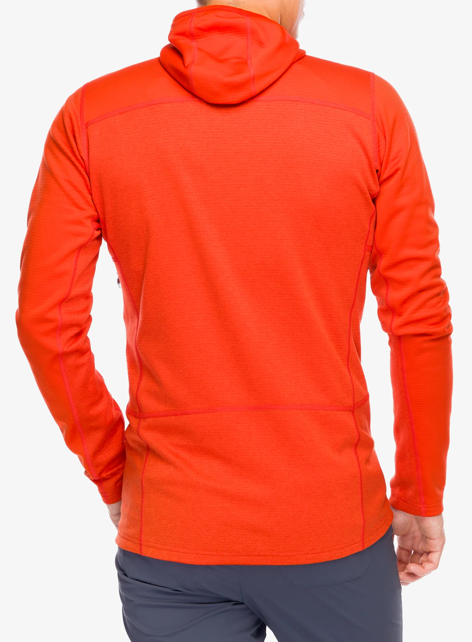Jopica s kapuco Haglofs ROC Flash Mid Hood - habanero