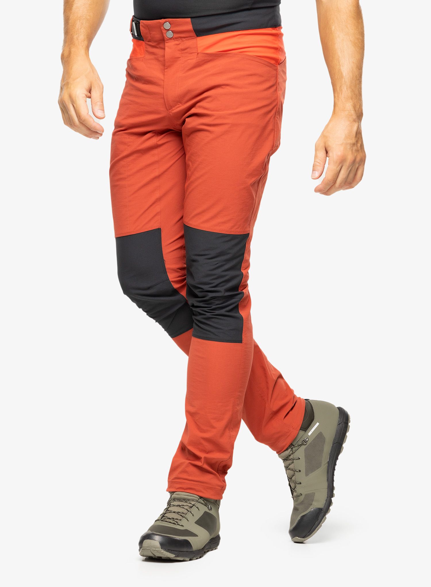 Plezalne hlače Haglofs ROC Spitz Pant - corrosion/zenith red