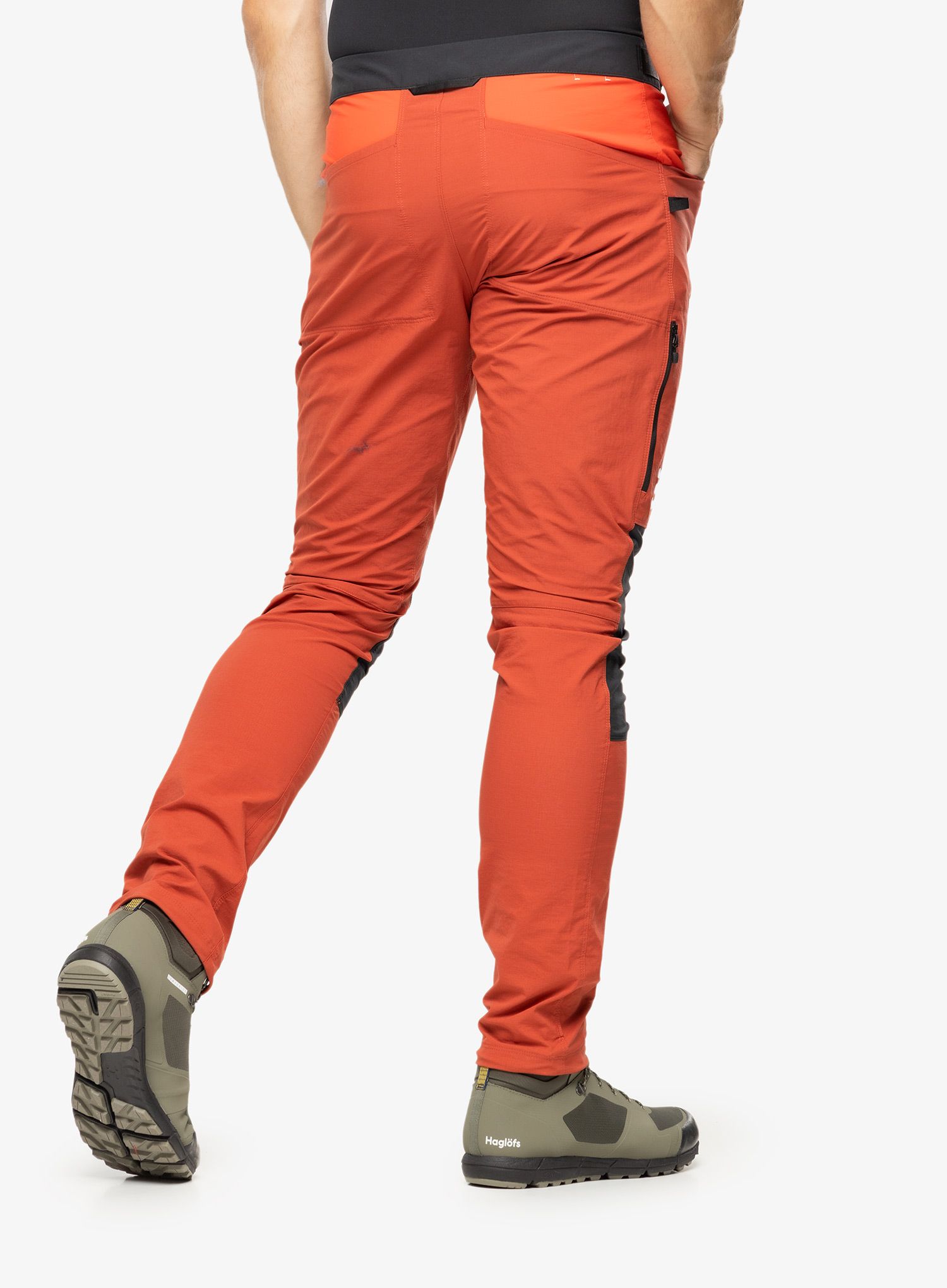Plezalne hlače Haglofs ROC Spitz Pant - corrosion/zenith red