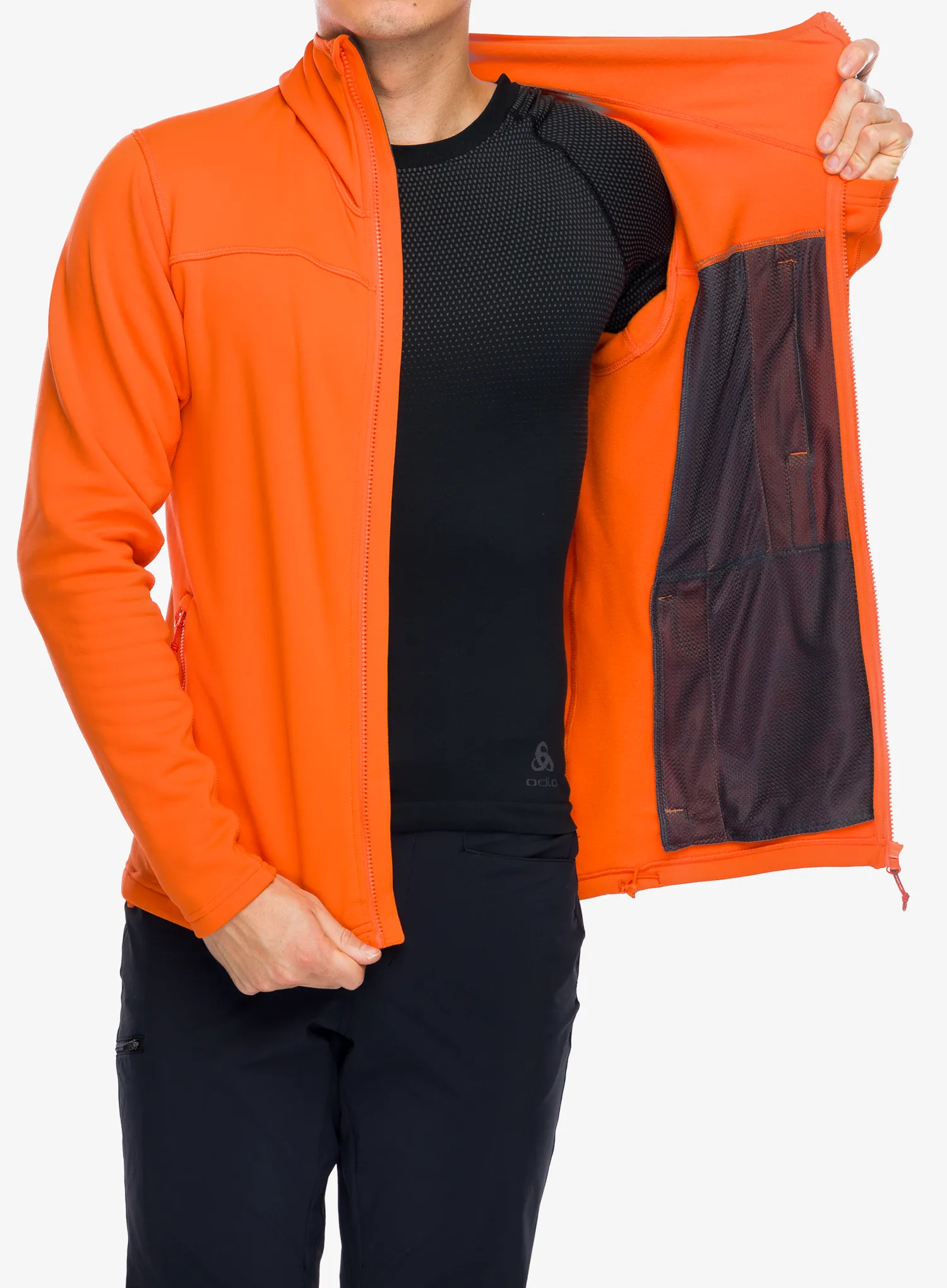 Flis Haglofs Rosson Mid Hood - blaze orange
