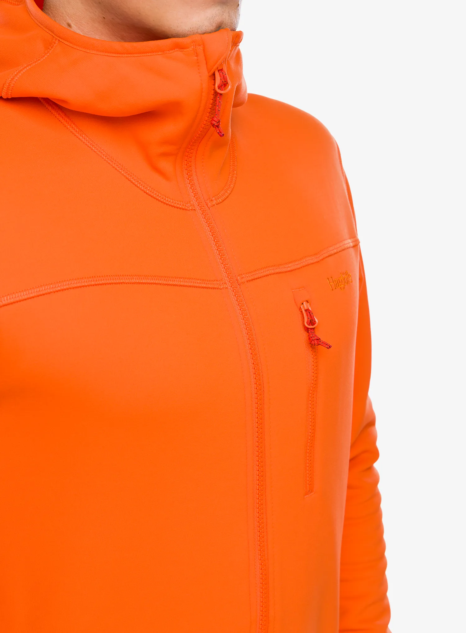 Flis Haglofs Rosson Mid Hood - blaze orange